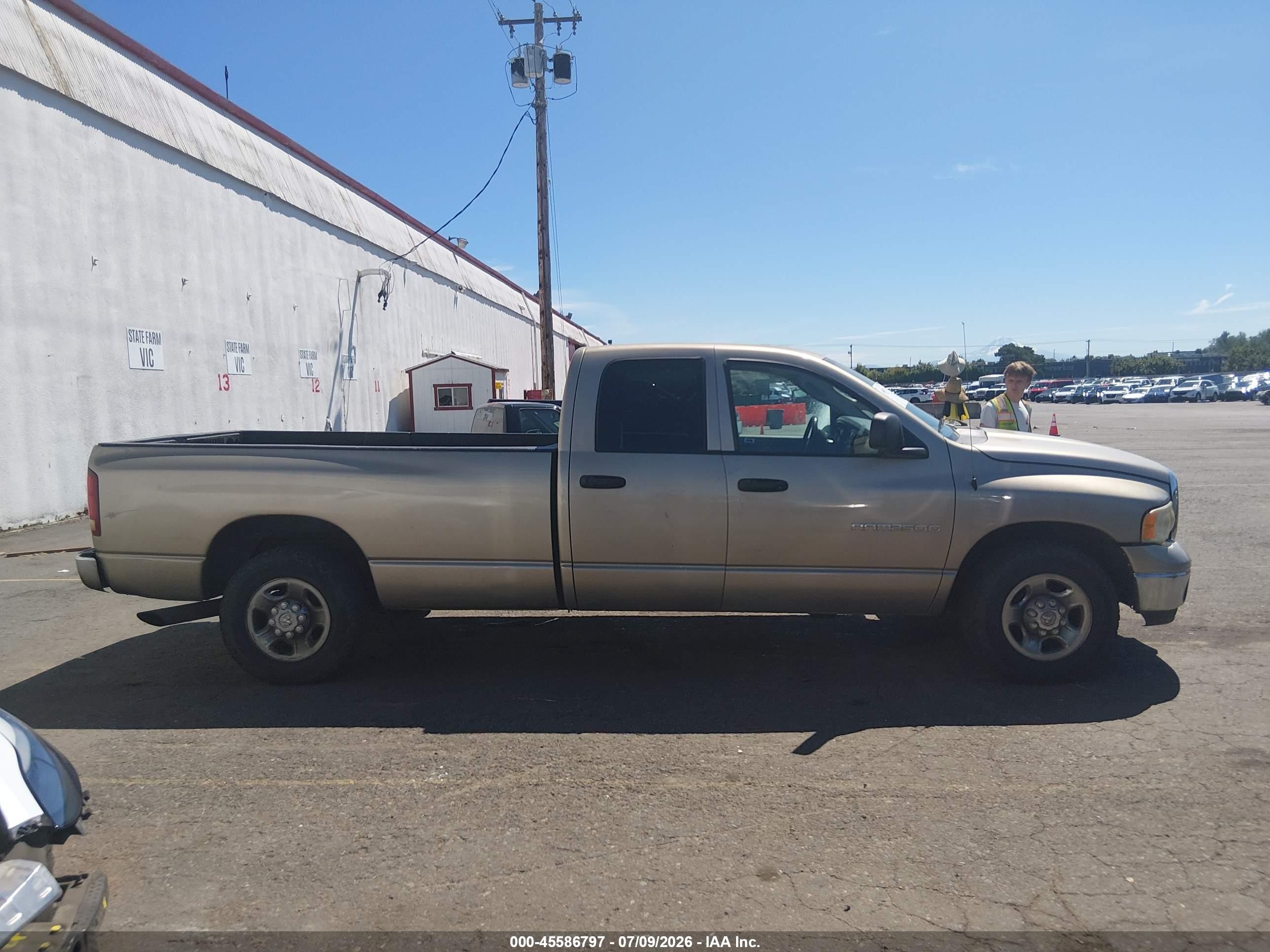 2005 Dodge Ram 2500 Slt/laramie Gold vin: 3D7KR28C85G746293