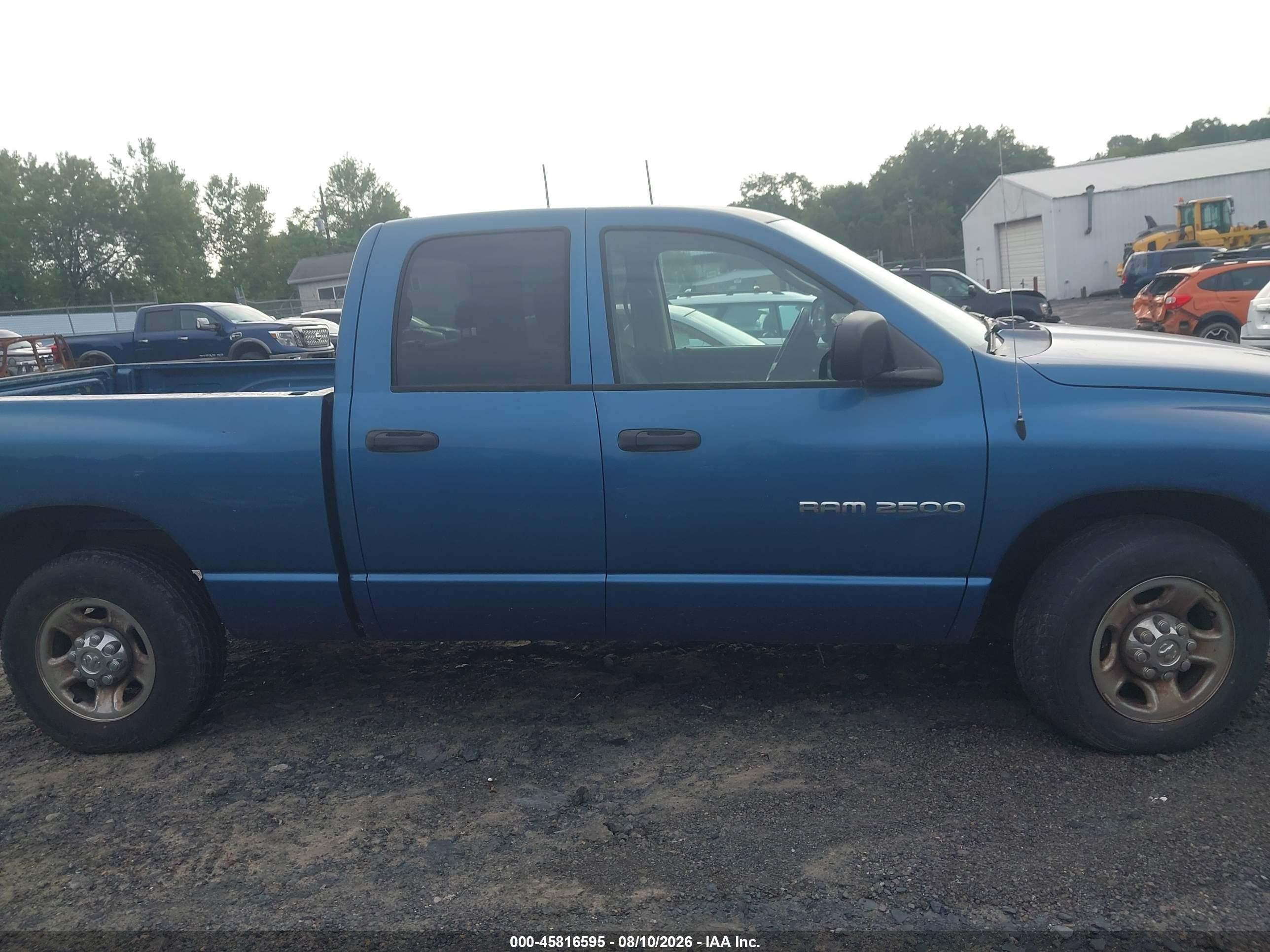 2005 Dodge Ram 2500 St/slt Синий vin: 3D7KR28D35G799766