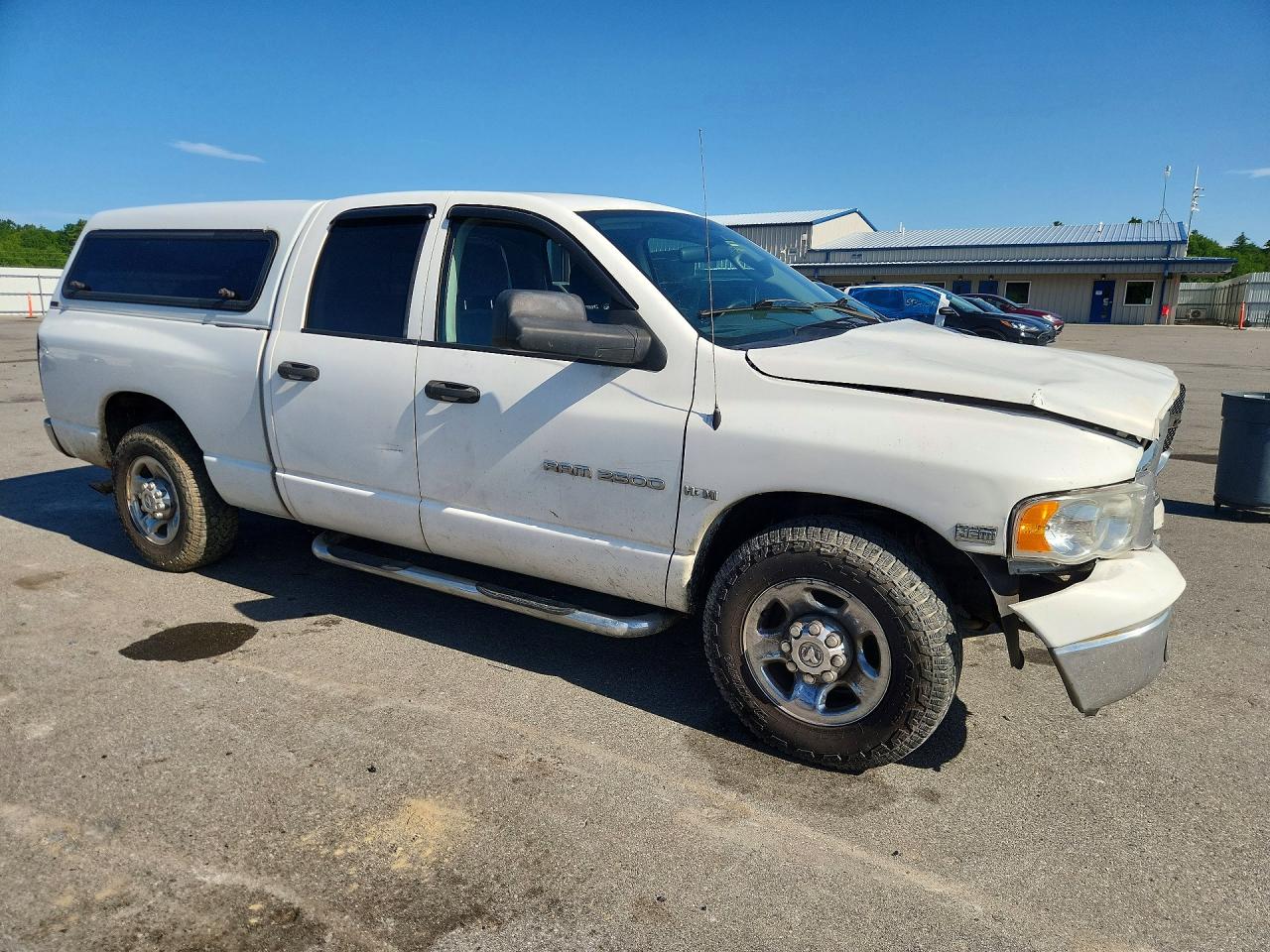 2005 Dodge Ram 2500 St White vin: 3D7KR28D55G714040