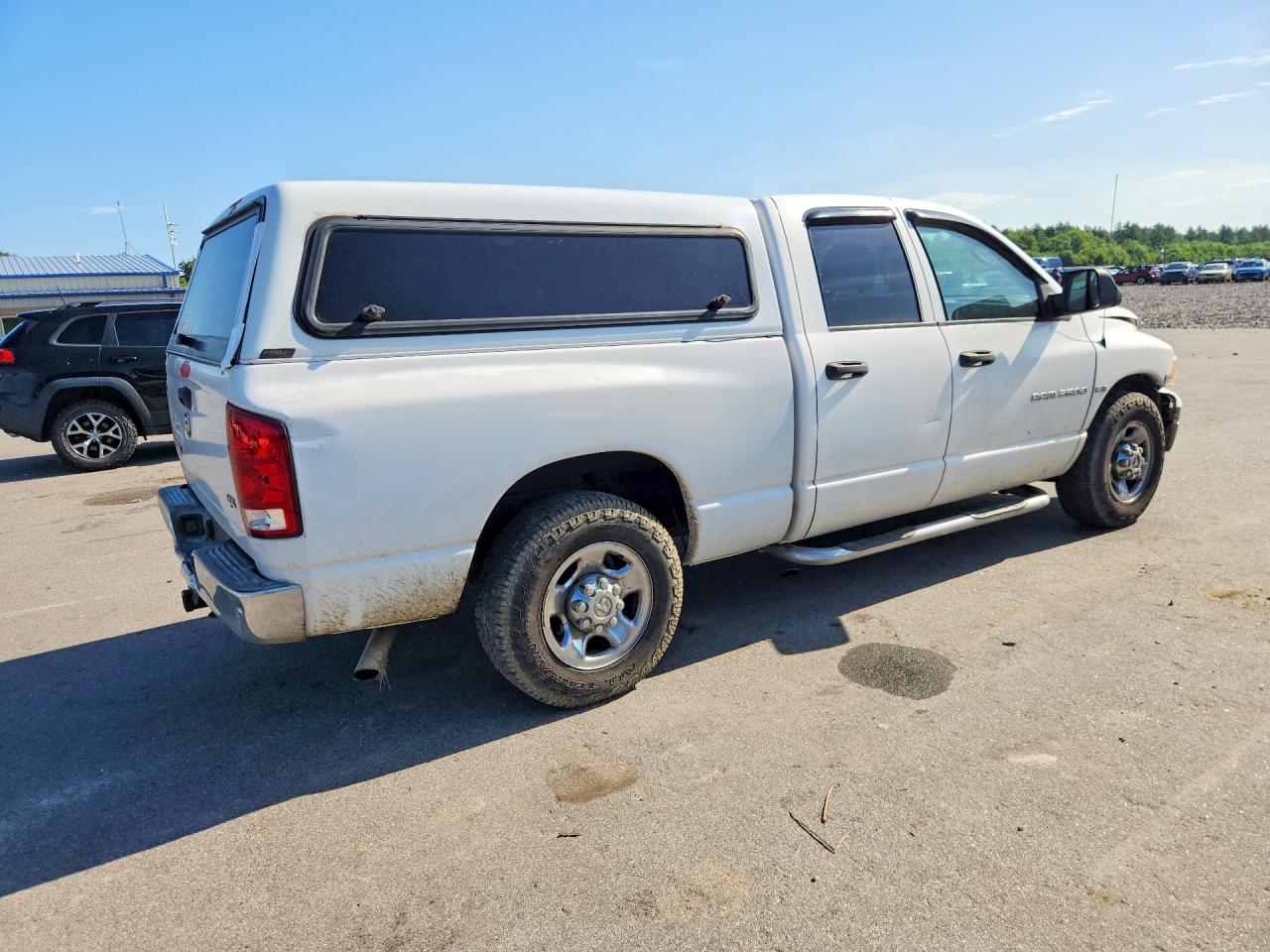 2005 Dodge Ram 2500 St White vin: 3D7KR28D55G714040