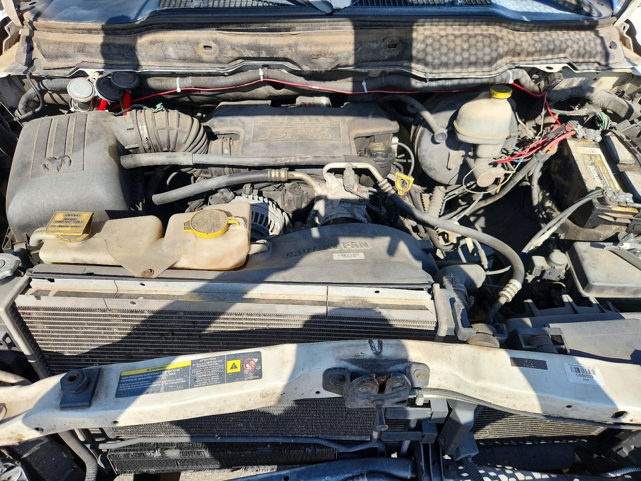 2005 Dodge Ram 2500 St White vin: 3D7KR28D55G714040