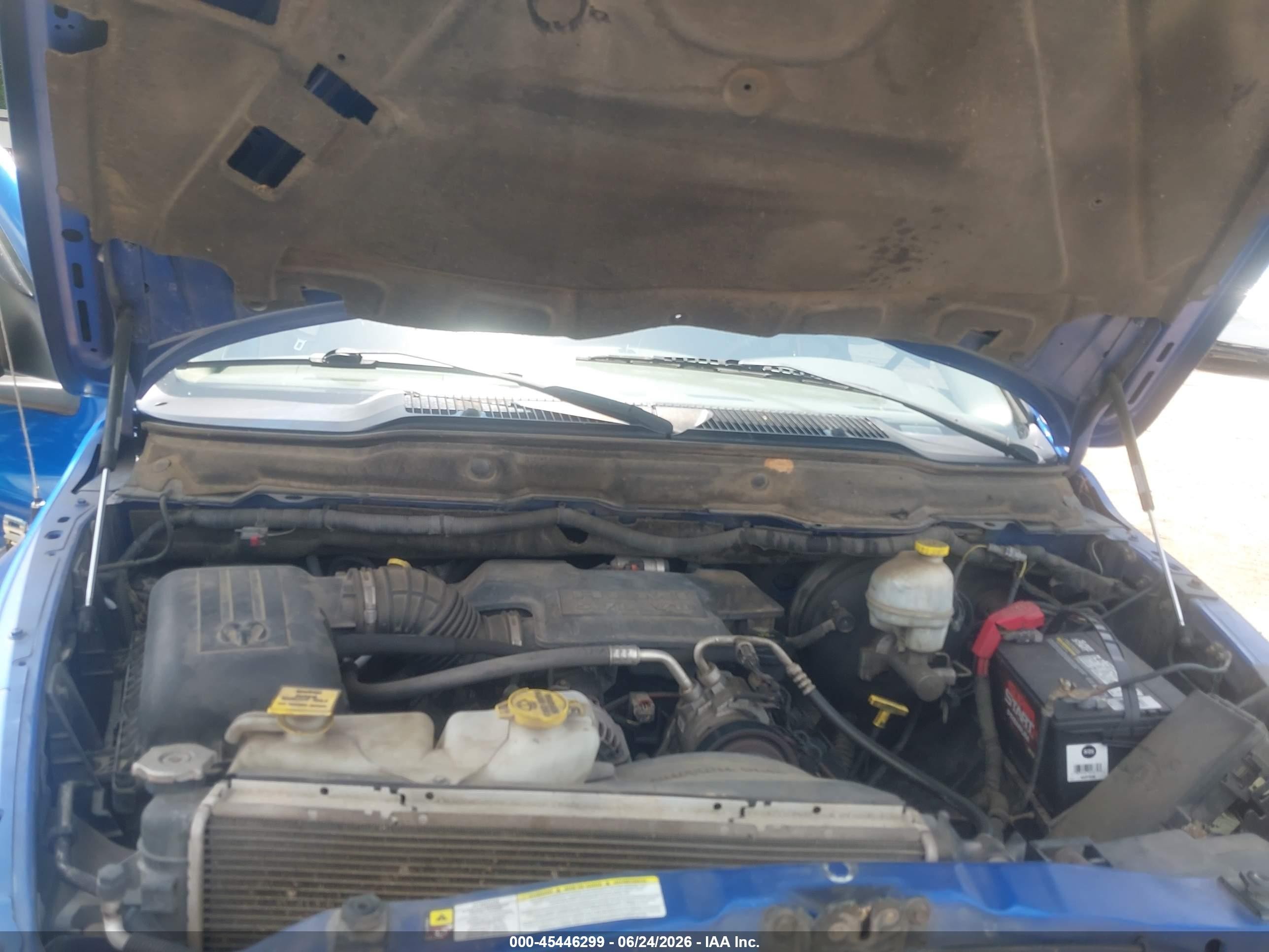 2007 Dodge Ram 2500 Slt/sport Blue vin: 3D7KR28DX7G843586