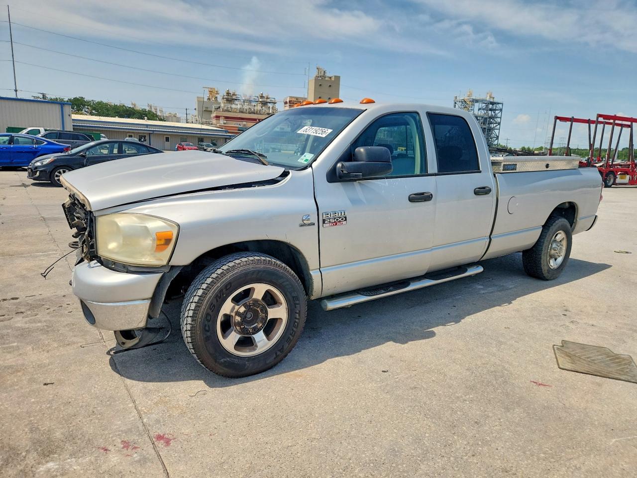 2009 Dodge Ram 2500 Silver vin: 3D7KR28L09G508914