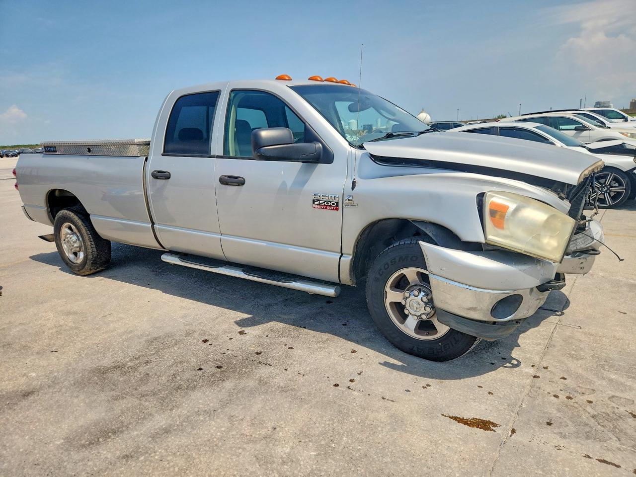 2009 Dodge Ram 2500 Silver vin: 3D7KR28L09G508914