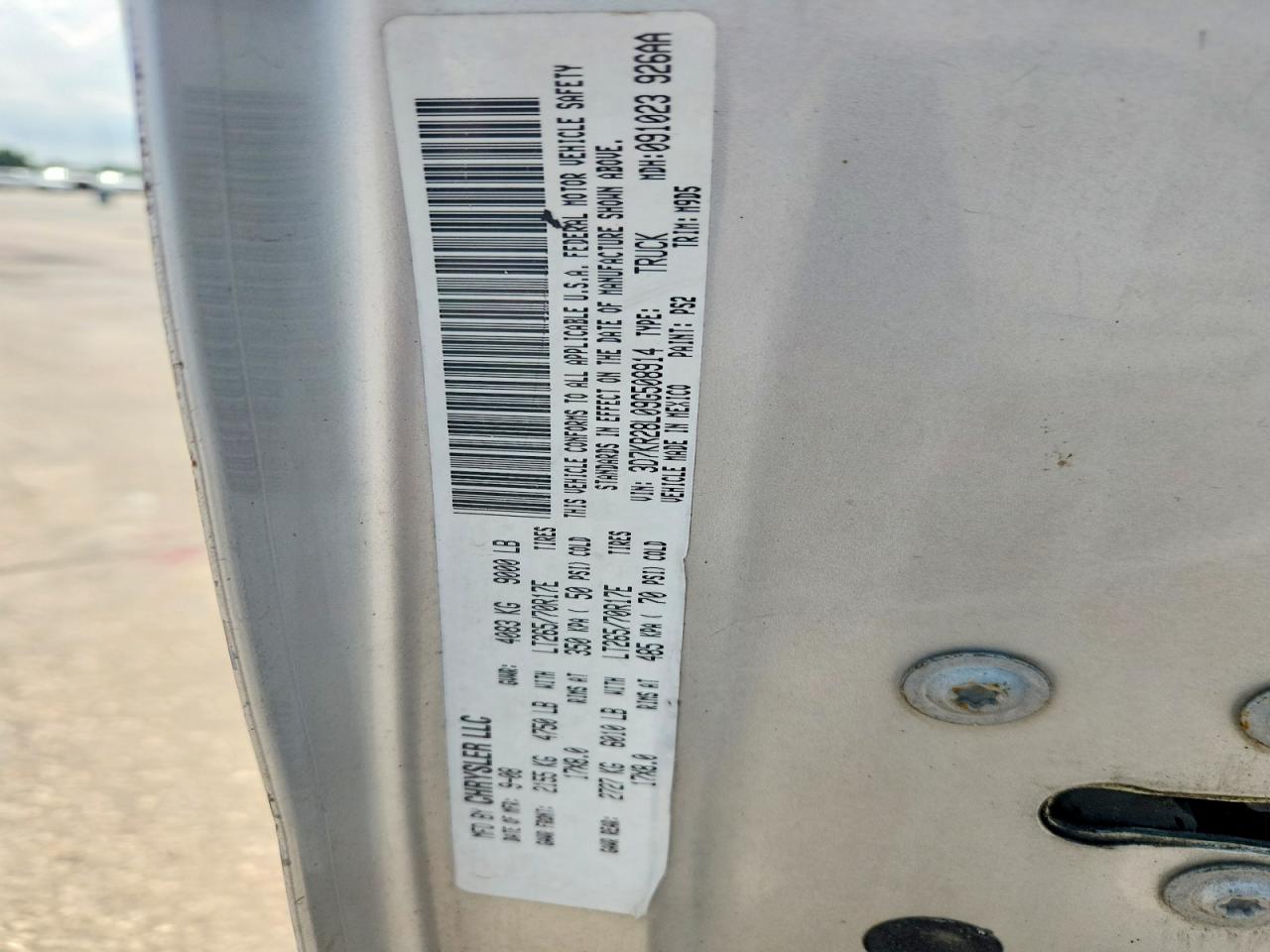 2009 Dodge Ram 2500 Silver vin: 3D7KR28L09G508914