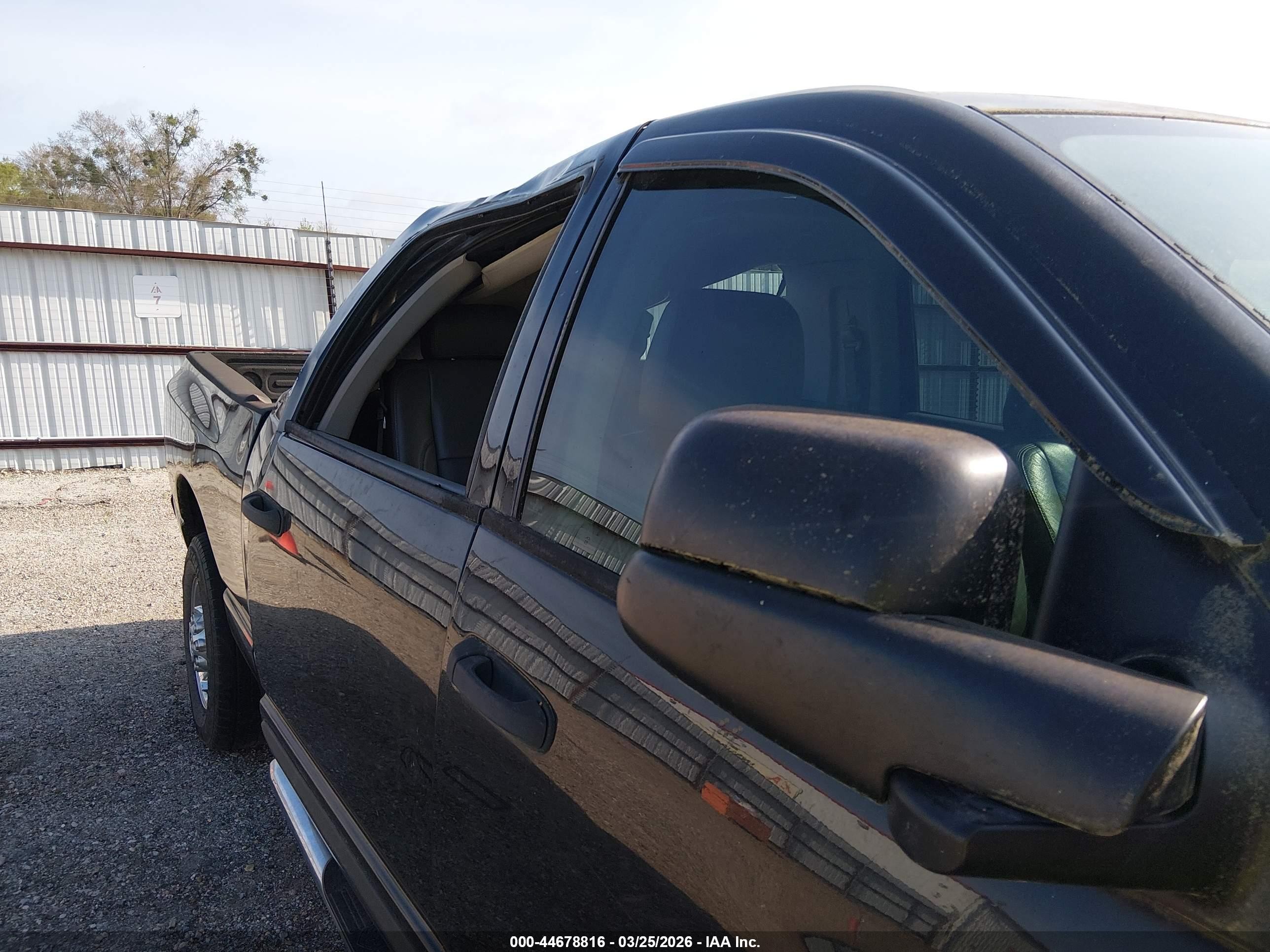 2007 Dodge Ram 2500 Slt Black vin: 3D7KR29A57G855360