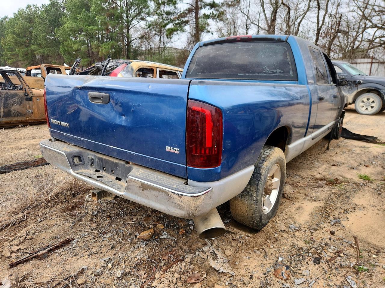 2006 Dodge Ram 2500 Blue vin: 3D7KR29C06G279760