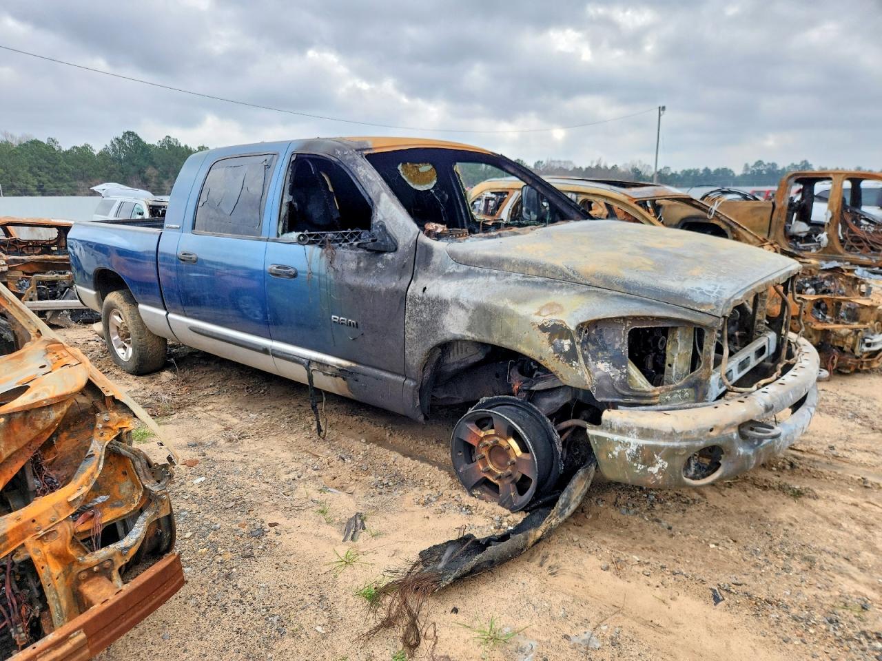 2006 Dodge Ram 2500 Blue vin: 3D7KR29C06G279760