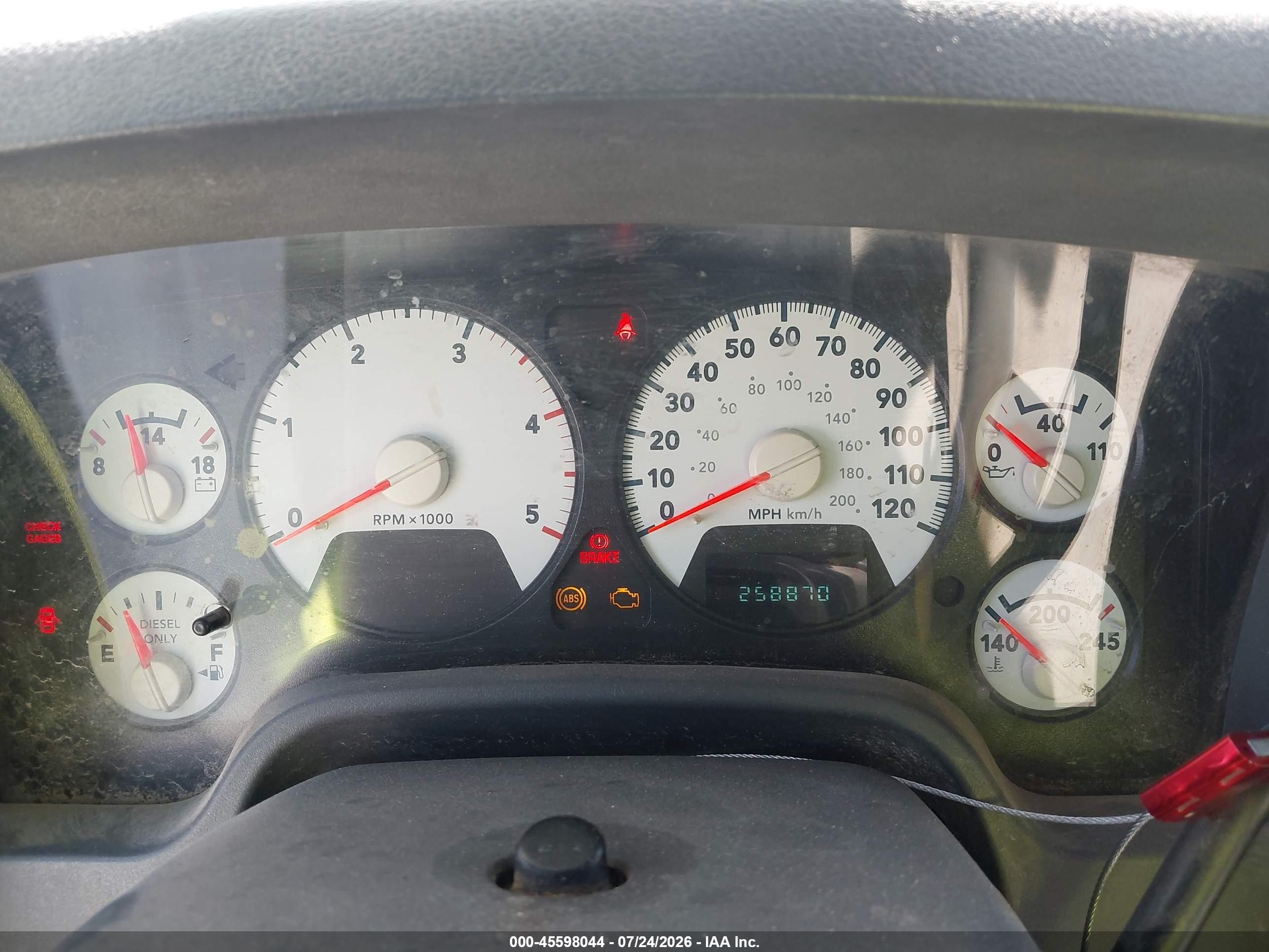2006 Dodge Ram 2500 Slt White vin: 3D7KR29C16G199304
