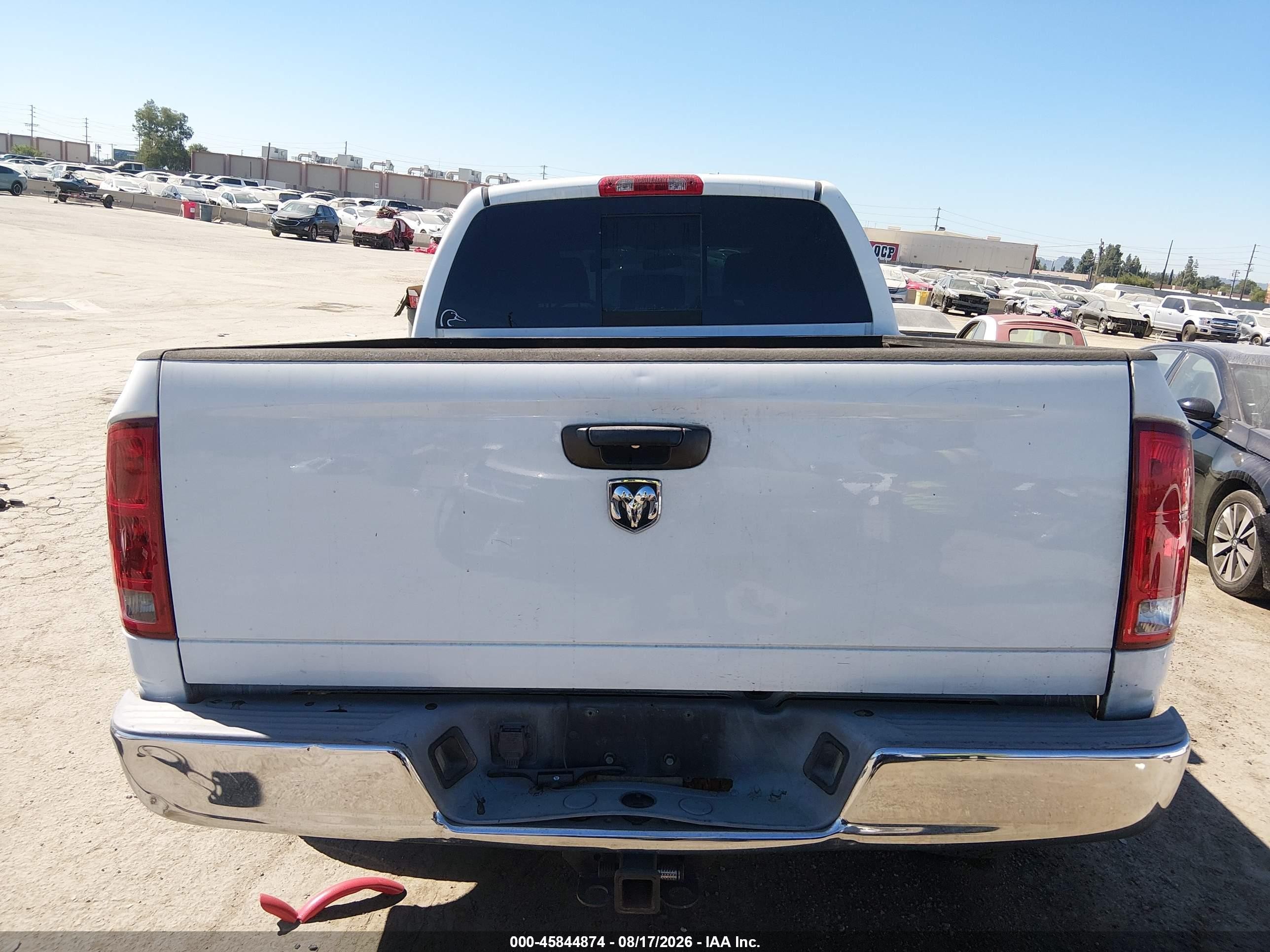 2006 Dodge Ram 2500 Slt White vin: 3D7KR29C26G164710