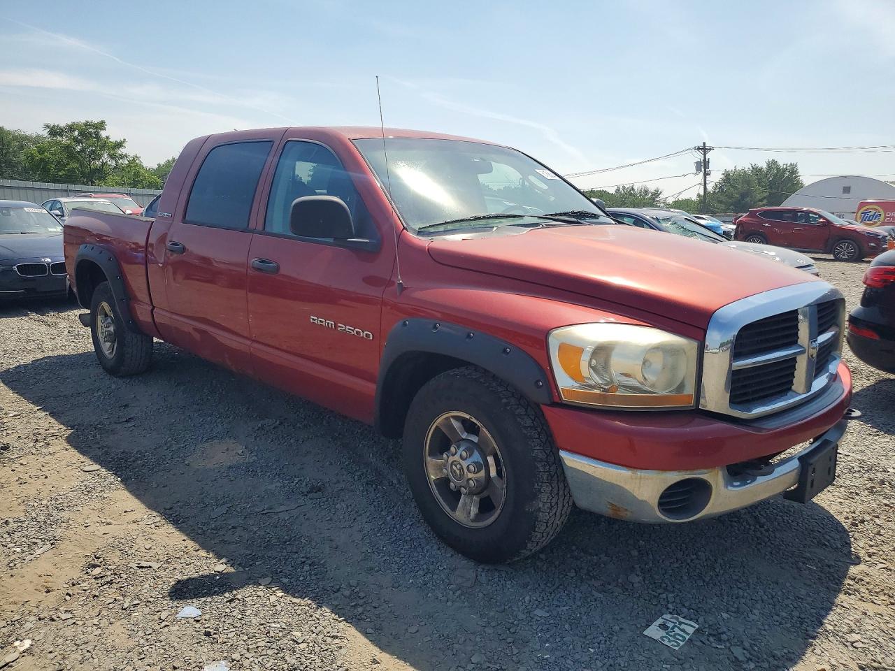2006 Dodge Ram 2500 Maroon vin: 3D7KR29C36G221240