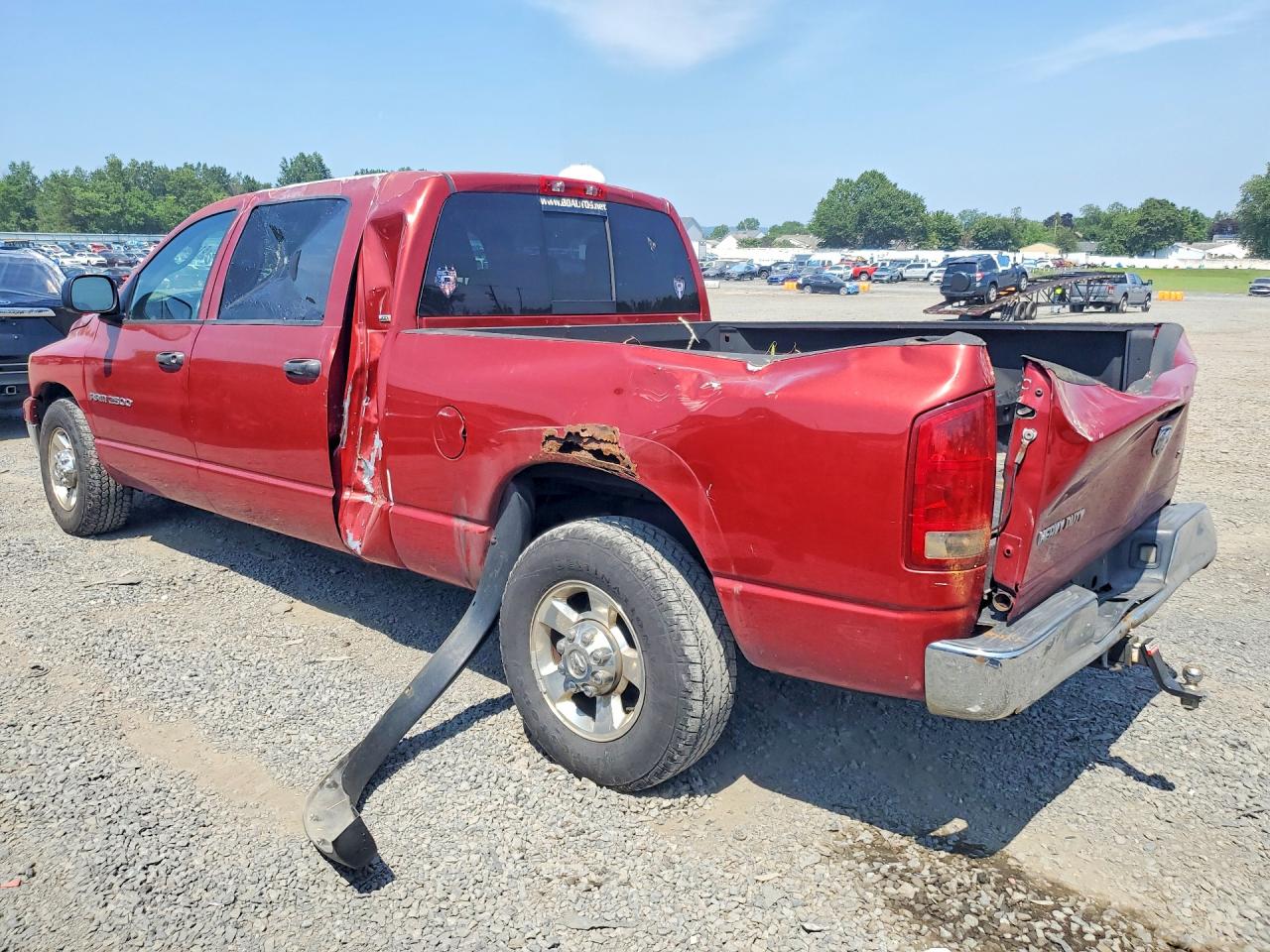 2006 Dodge Ram 2500 Maroon vin: 3D7KR29C36G221240