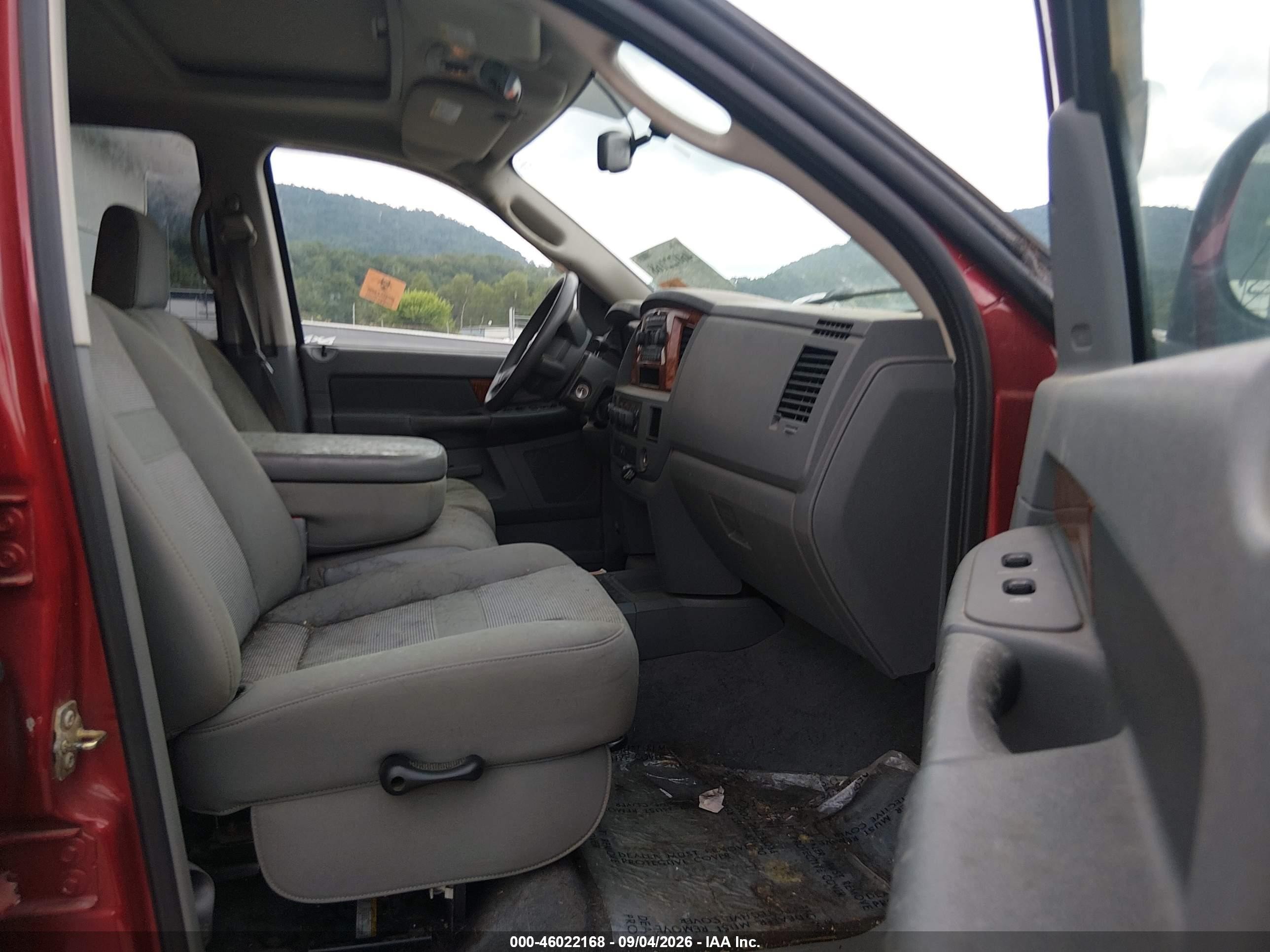2006 Dodge Ram 1500 Slt Red vin: 3D7KS19D06G242425