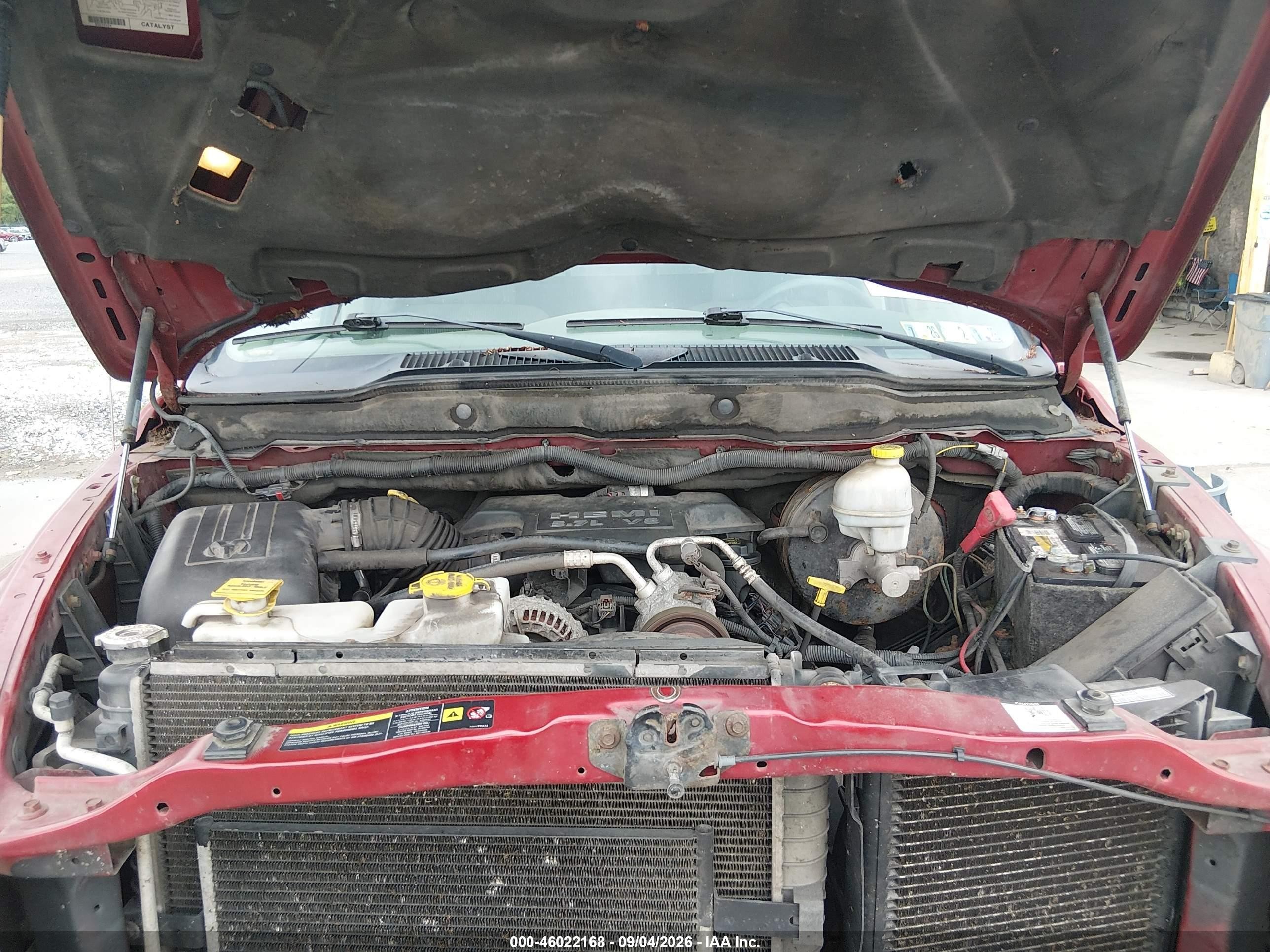 2006 Dodge Ram 1500 Slt Red vin: 3D7KS19D06G242425