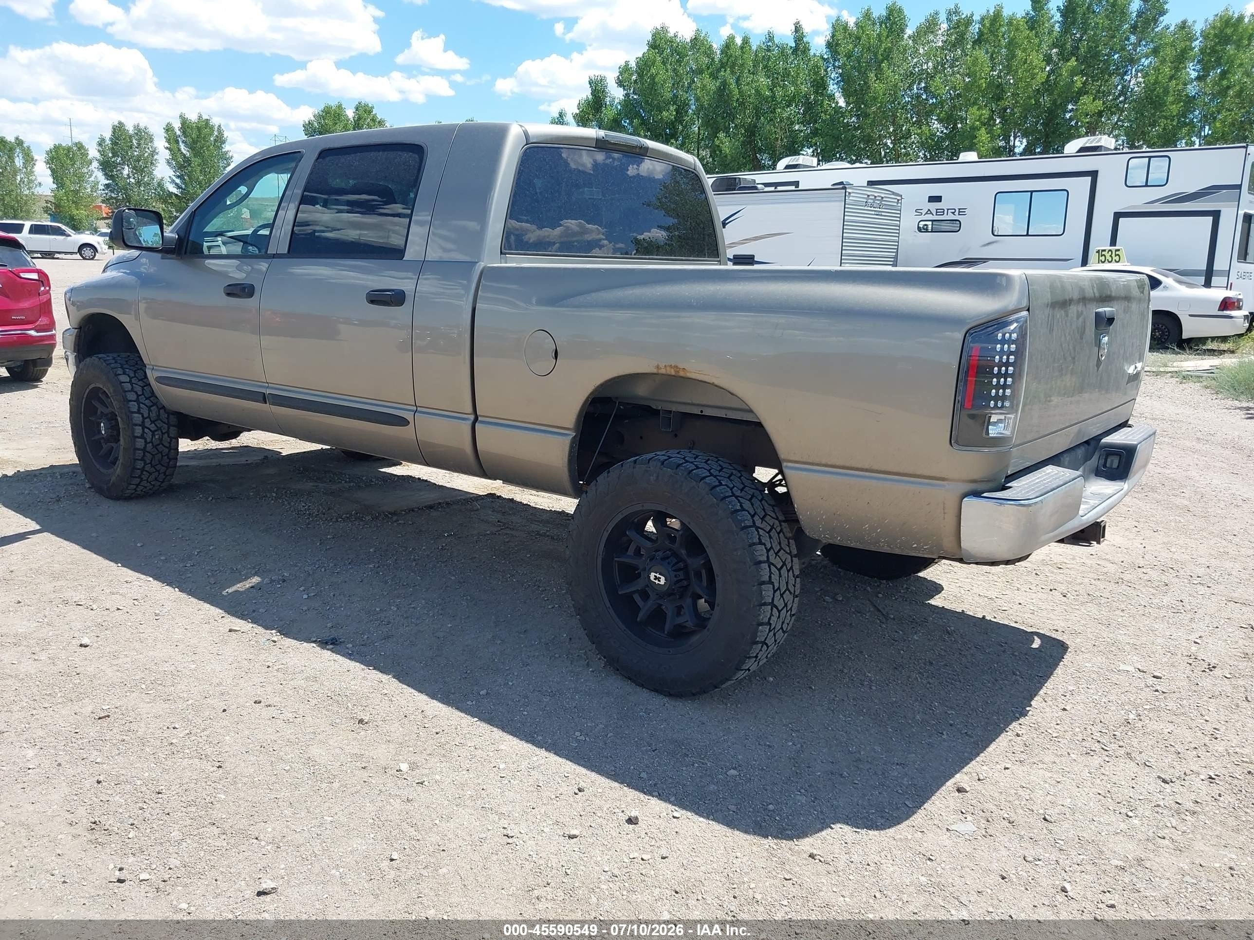 2008 Dodge Ram 1500 Sxt/slt Beige vin: 3D7KS19D08G245408