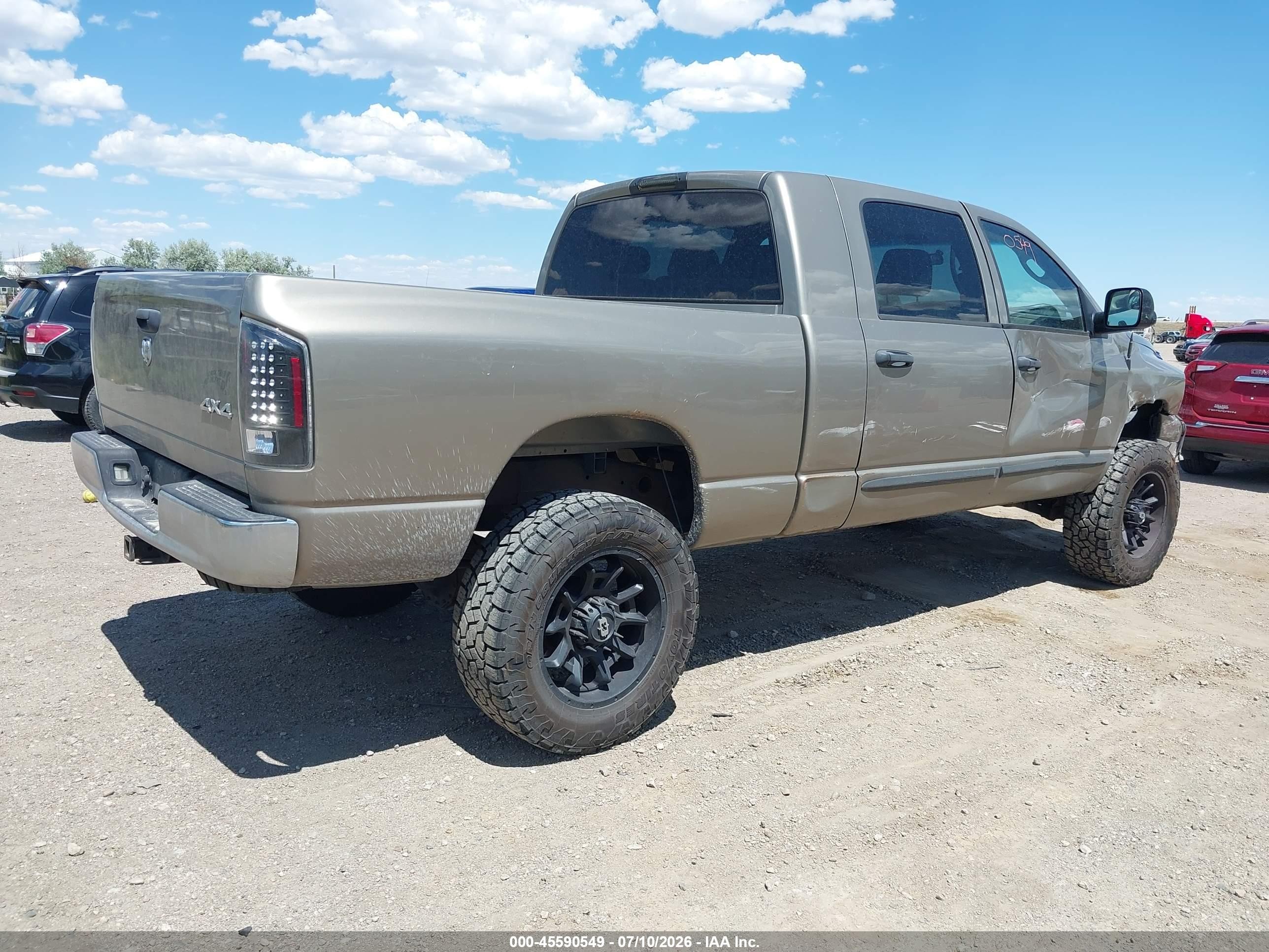 2008 Dodge Ram 1500 Sxt/slt Beige vin: 3D7KS19D08G245408