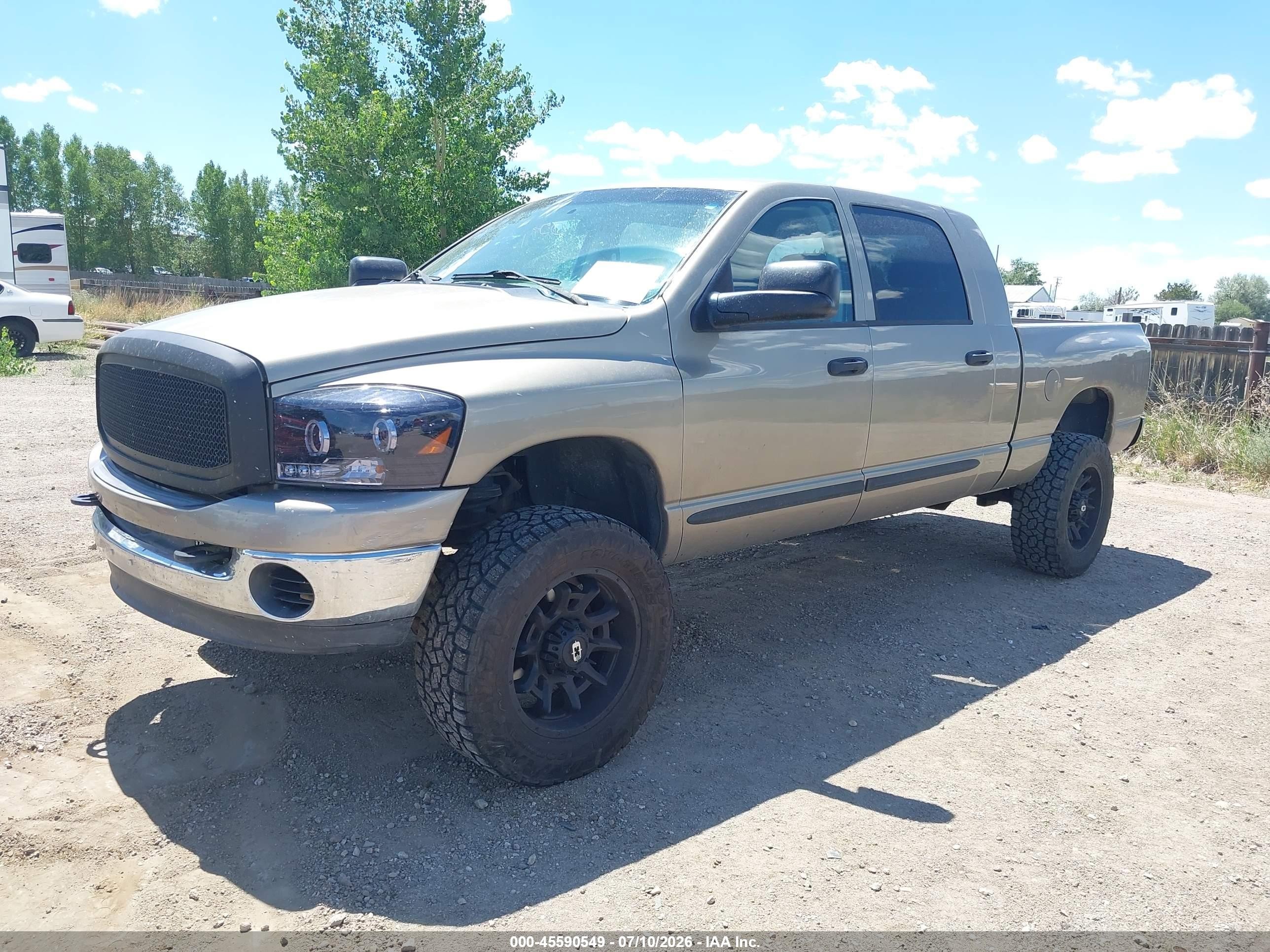 2008 Dodge Ram 1500 Sxt/slt Beige vin: 3D7KS19D08G245408