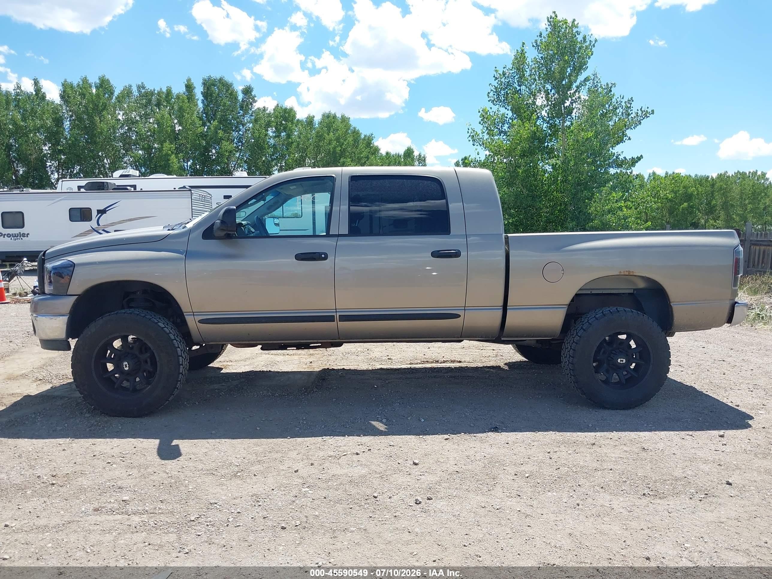 2008 Dodge Ram 1500 Sxt/slt Beige vin: 3D7KS19D08G245408
