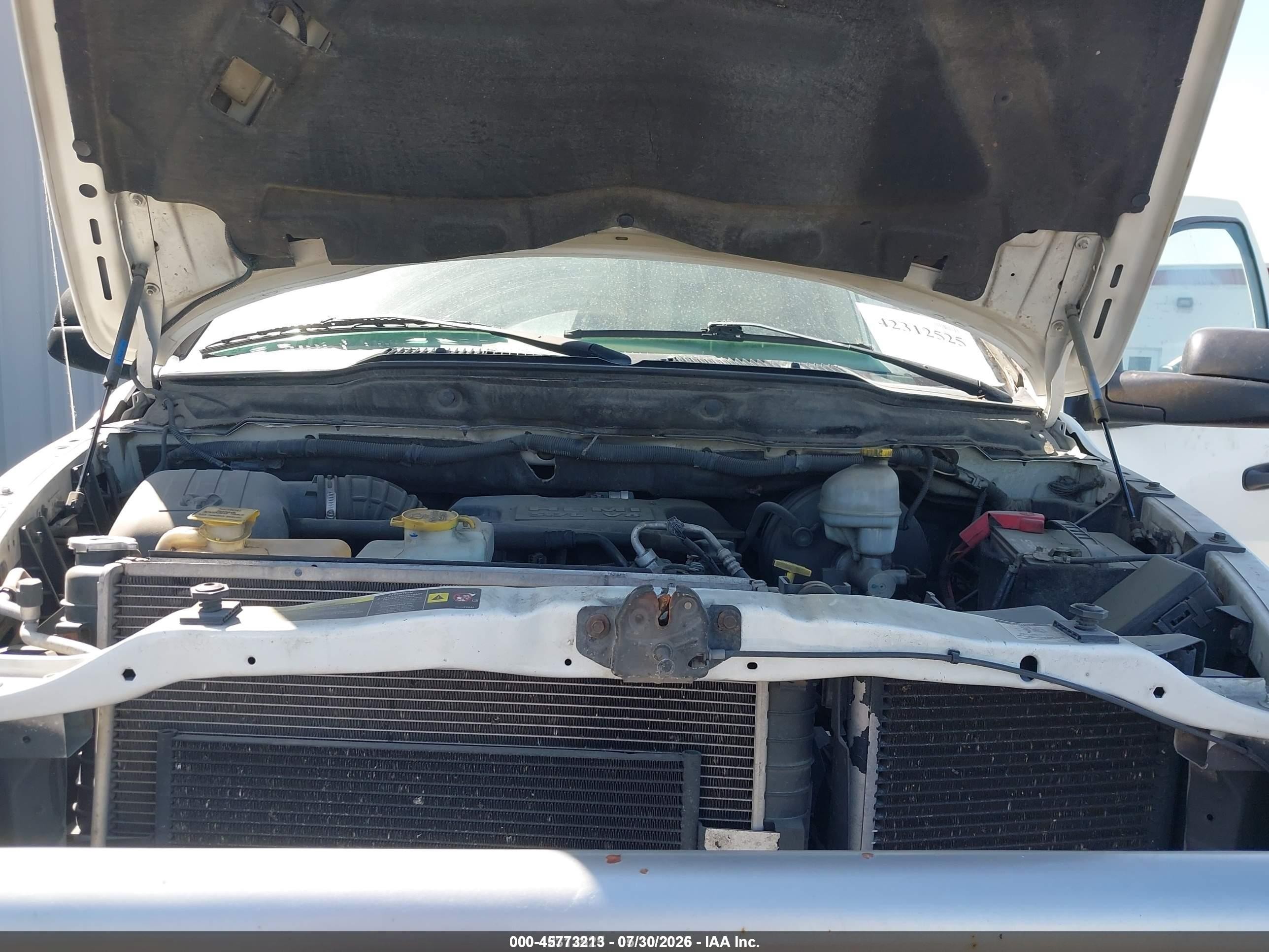 2006 Dodge Ram 1500 Laramie White vin: 3D7KS19D36G244279