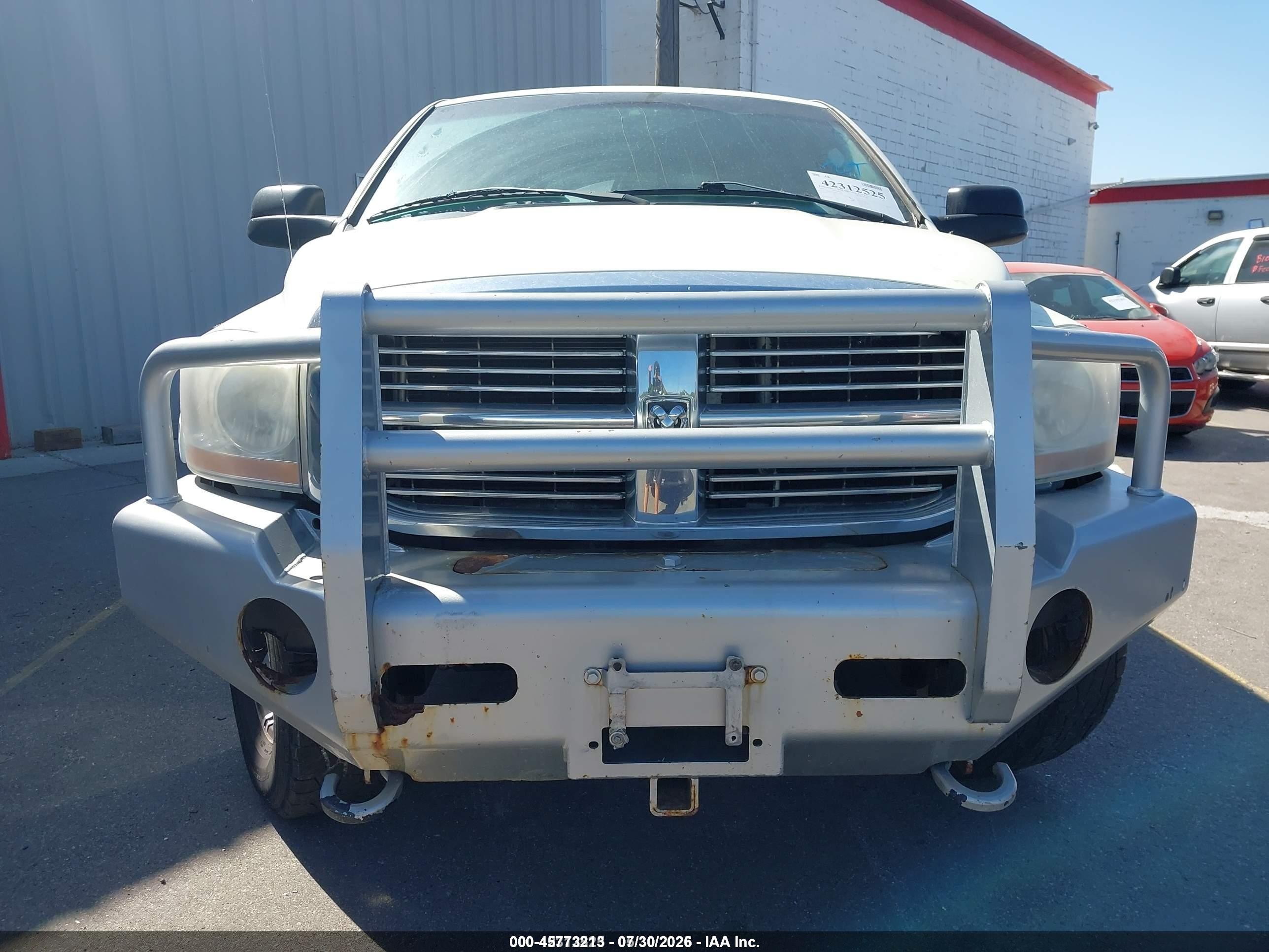 2006 Dodge Ram 1500 Laramie White vin: 3D7KS19D36G244279