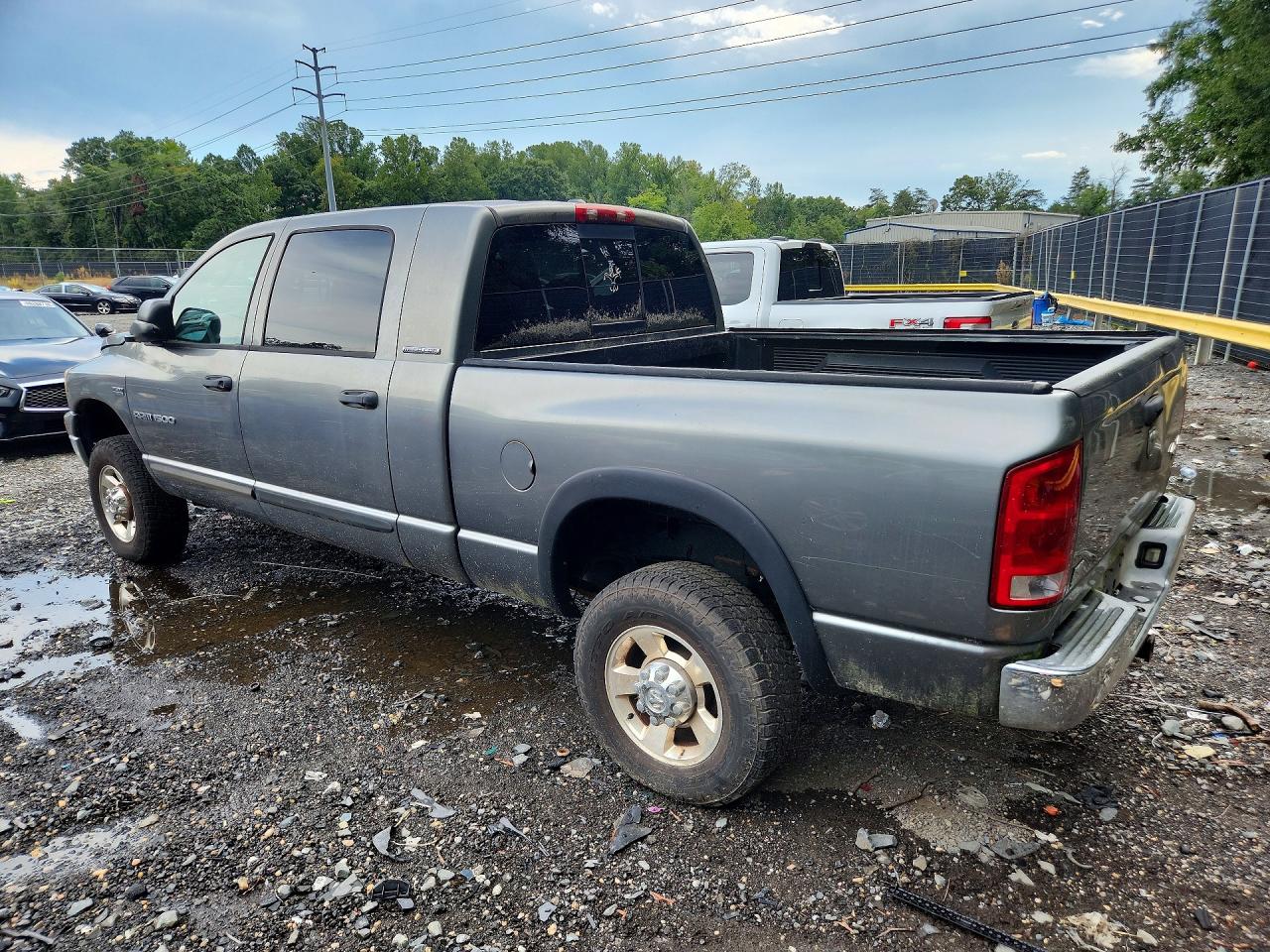 2006 Dodge Ram 1500 Gray vin: 3D7KS19D46G239219