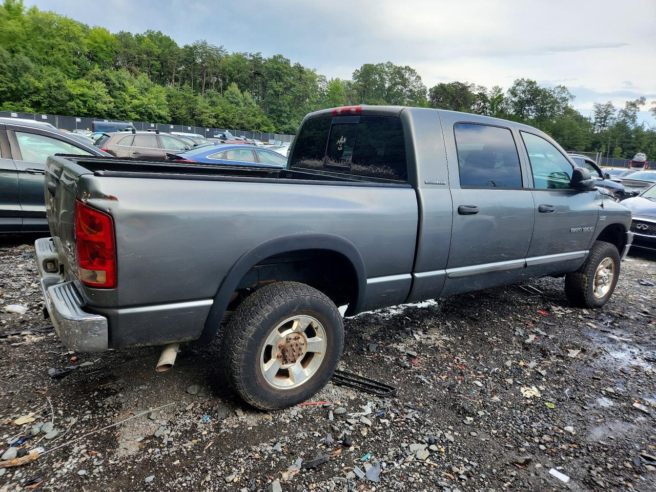 2006 Dodge Ram 1500 Gray vin: 3D7KS19D46G239219