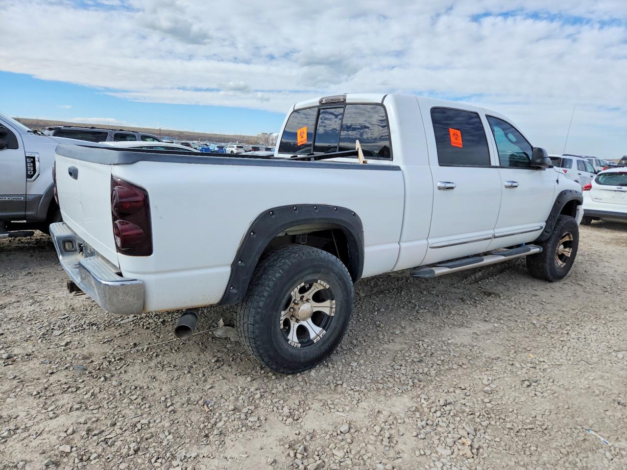 2007 Dodge Ram 1500 White vin: 3D7KS19D47G773922