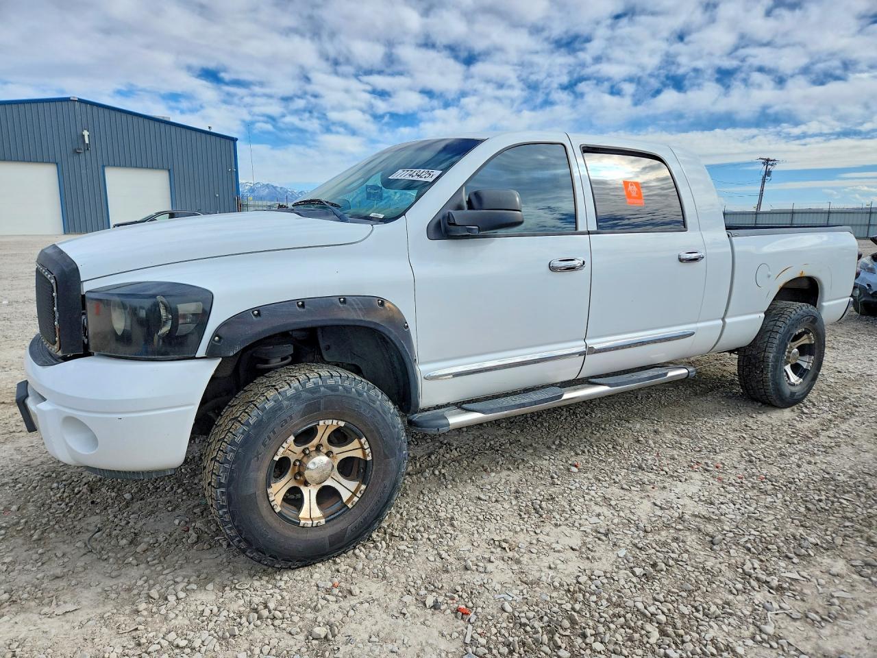 2007 Dodge Ram 1500 White vin: 3D7KS19D47G773922