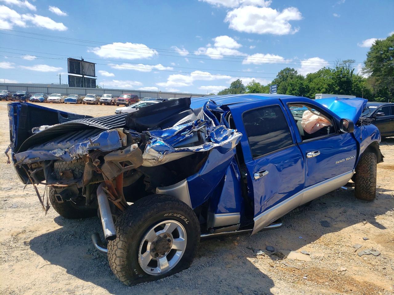 2007 Dodge Ram 1500 Blue vin: 3D7KS19D67G731266