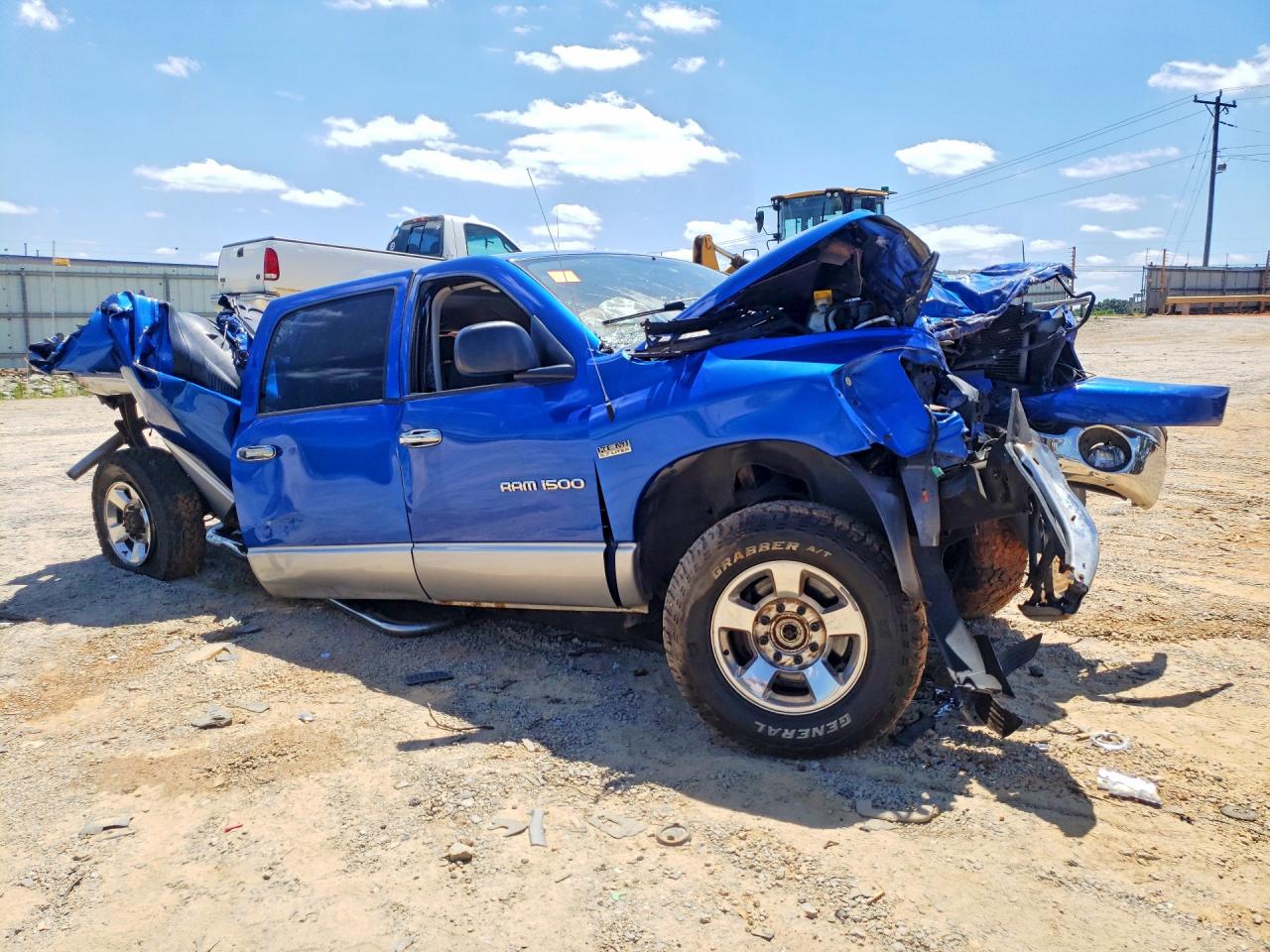 2007 Dodge Ram 1500 Blue vin: 3D7KS19D67G731266