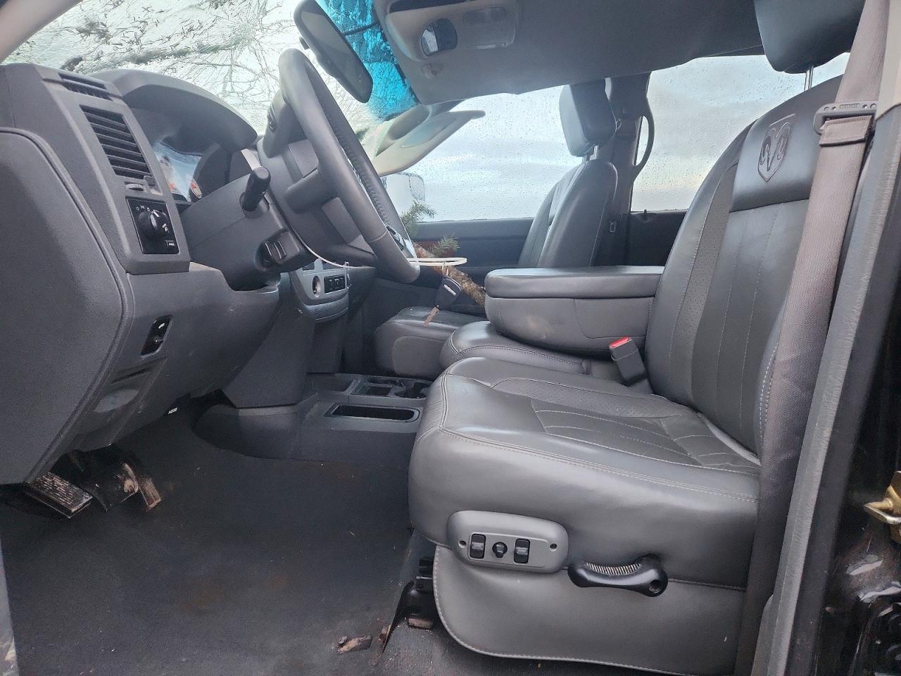 2007 Dodge Ram 1500 Black vin: 3D7KS19D87G705977