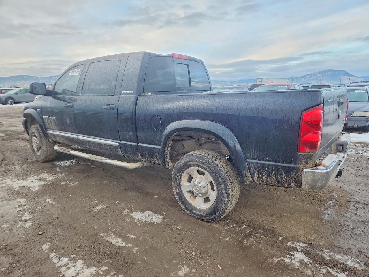 2007 Dodge Ram 1500 Black vin: 3D7KS19D87G705977
