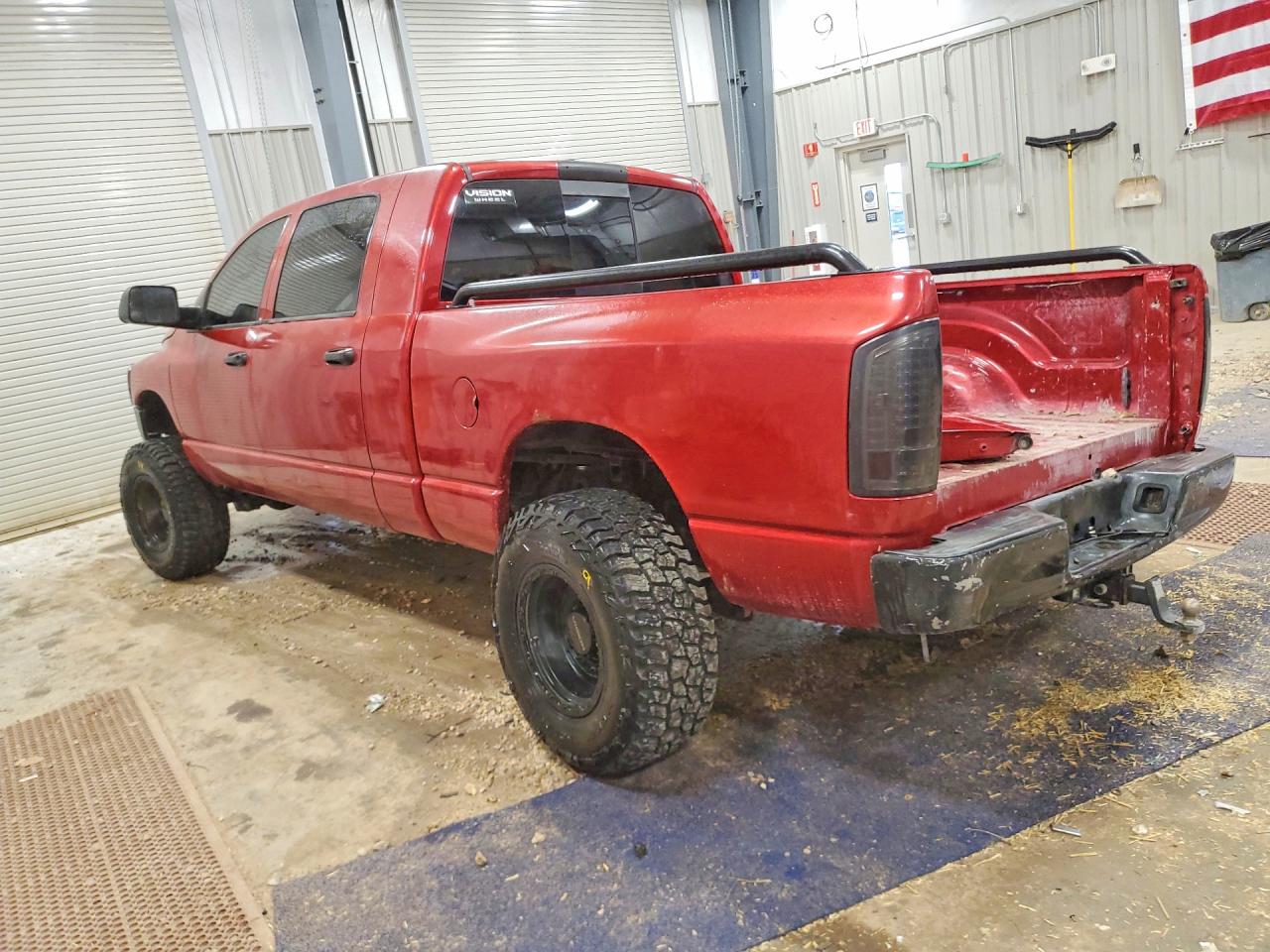 2006 Dodge Ram 1500 Red vin: 3D7KS19D96G143733