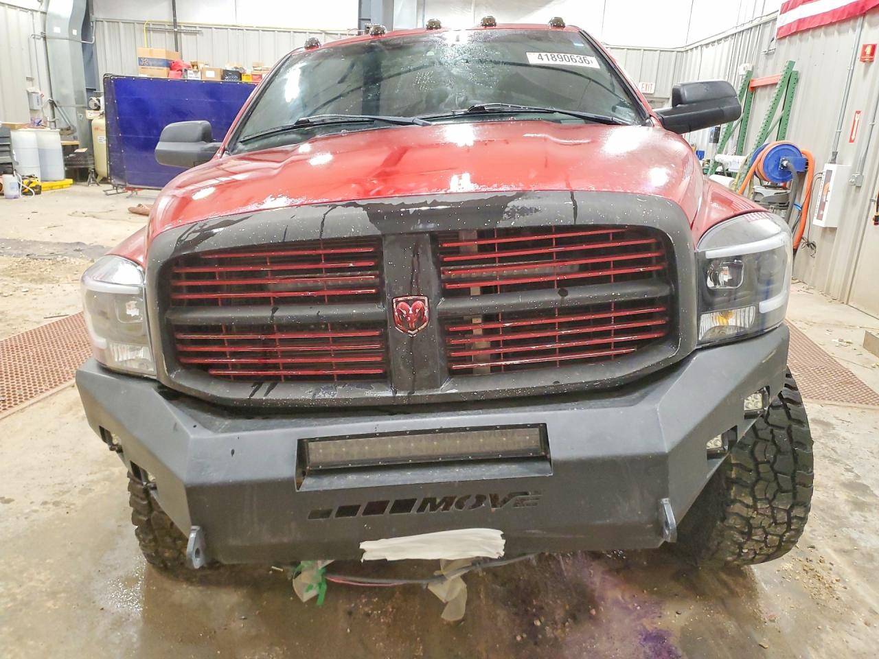 2006 Dodge Ram 1500 Red vin: 3D7KS19D96G143733