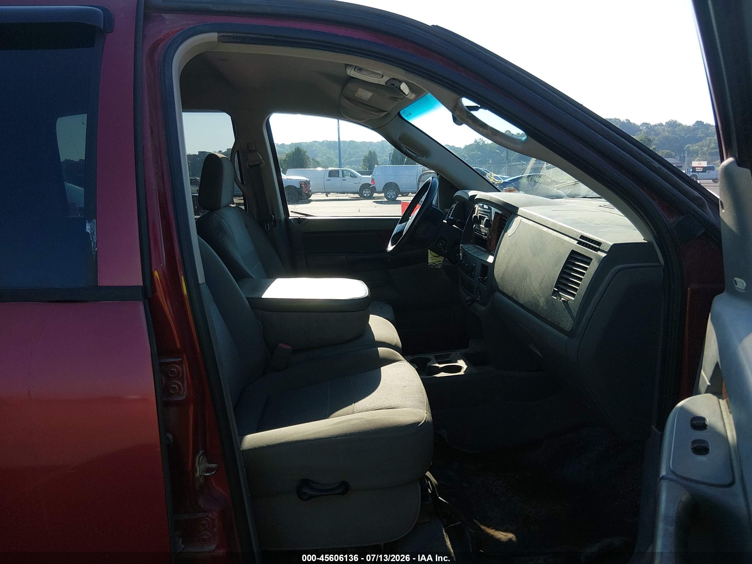 2006 Dodge Ram 1500 Slt Red vin: 3D7KS19D96G206040