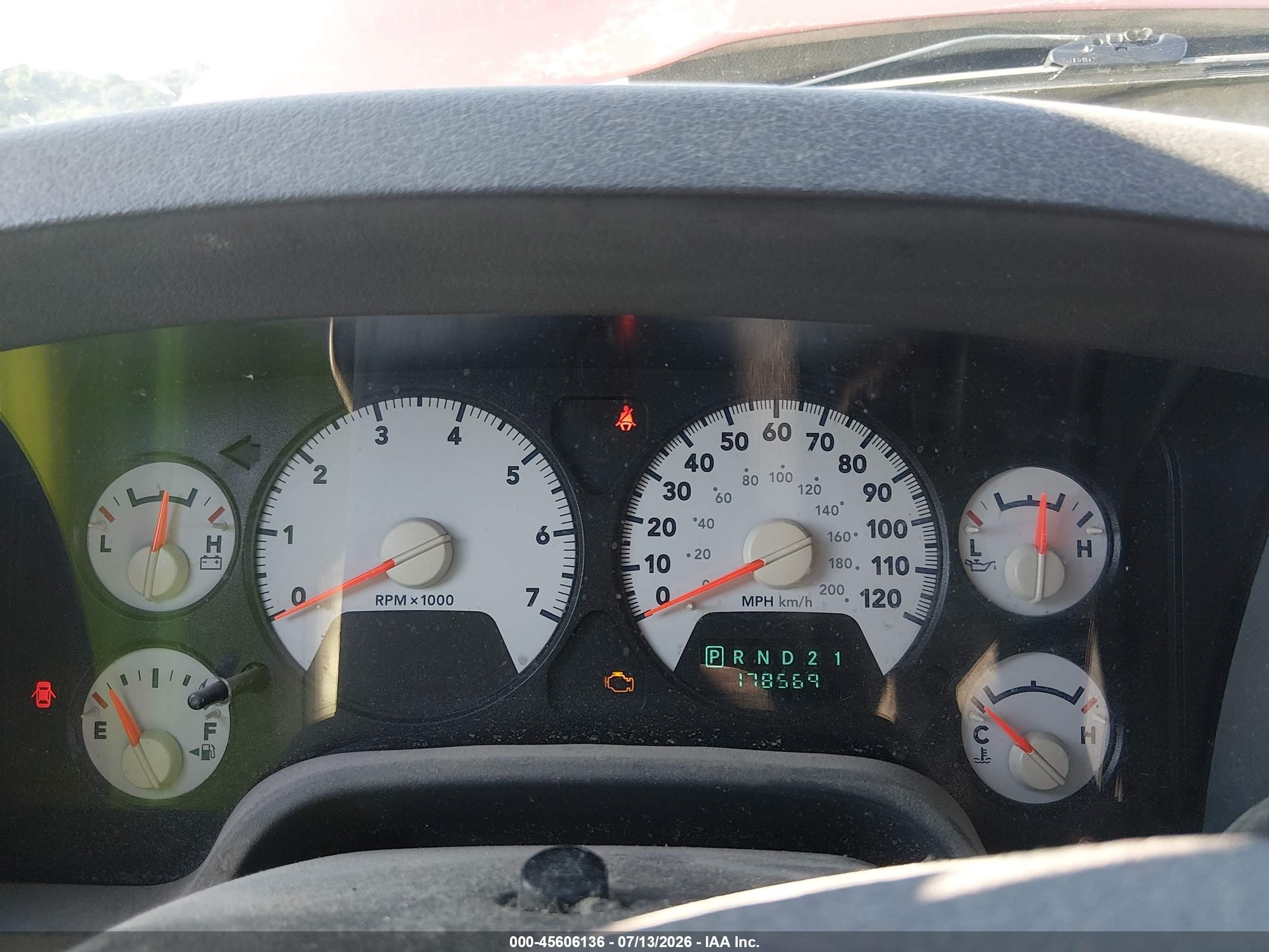 2006 Dodge Ram 1500 Slt Red vin: 3D7KS19D96G206040