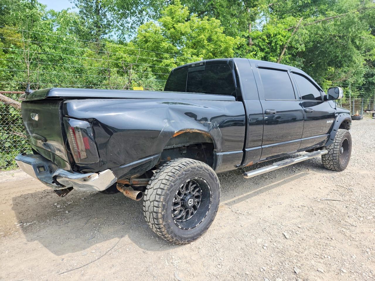 2008 Dodge Ram 1500 Black vin: 3D7KS19D98G118866