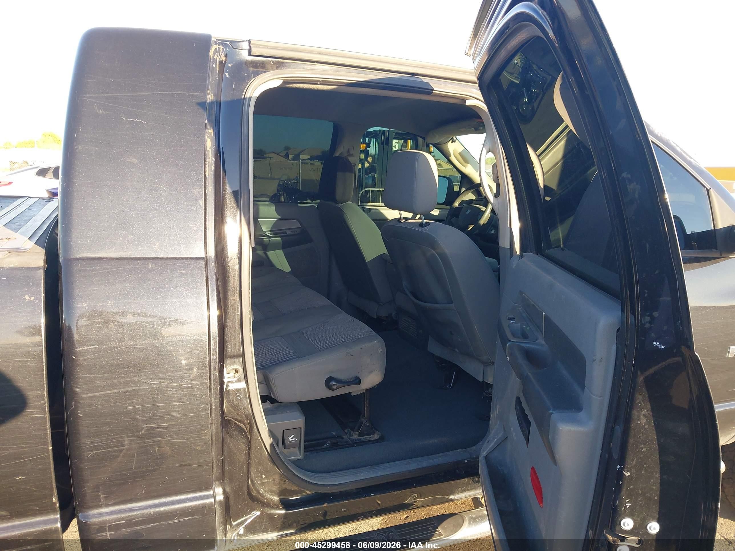 2008 Dodge Ram 1500 Sxt/slt Черный vin: 3D7KS19D98G134727
