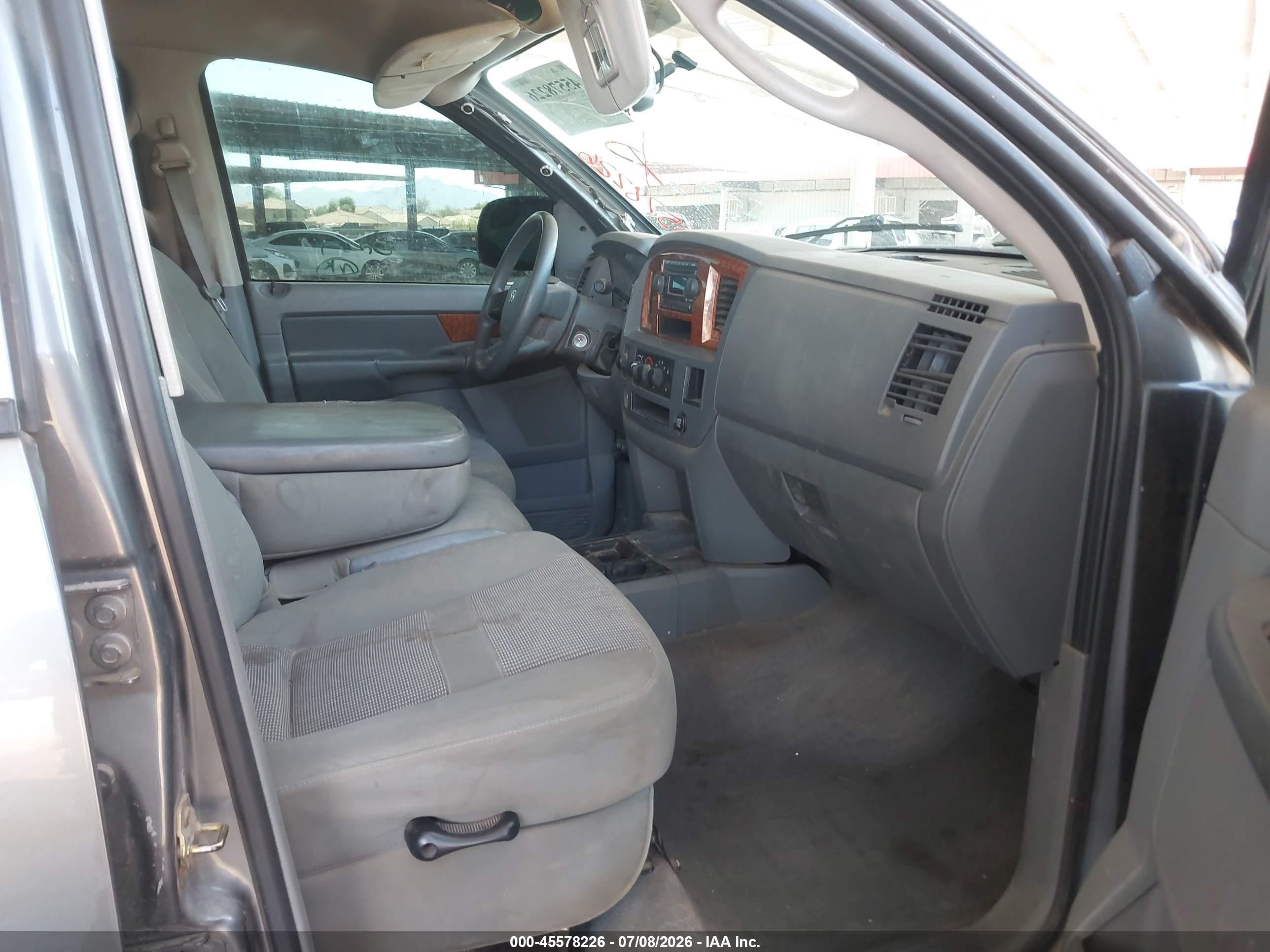 2006 Dodge Ram 1500 Slt Gray vin: 3D7KS19DX6G176031