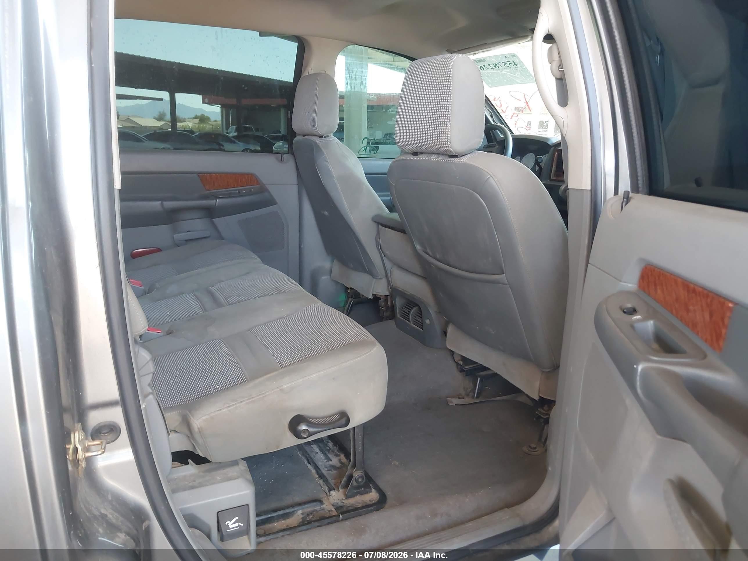 2006 Dodge Ram 1500 Slt Gray vin: 3D7KS19DX6G176031