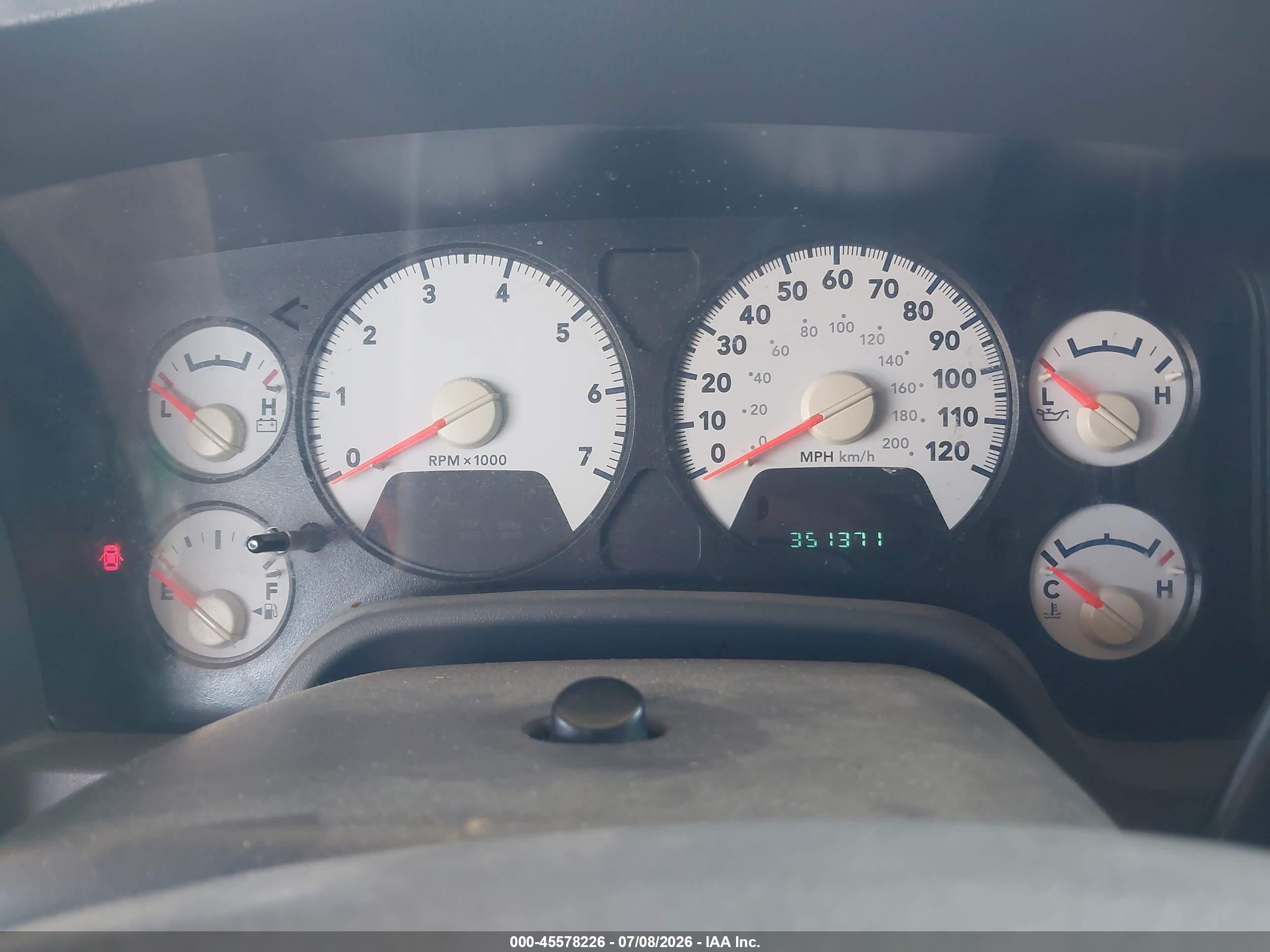 2006 Dodge Ram 1500 Slt Gray vin: 3D7KS19DX6G176031