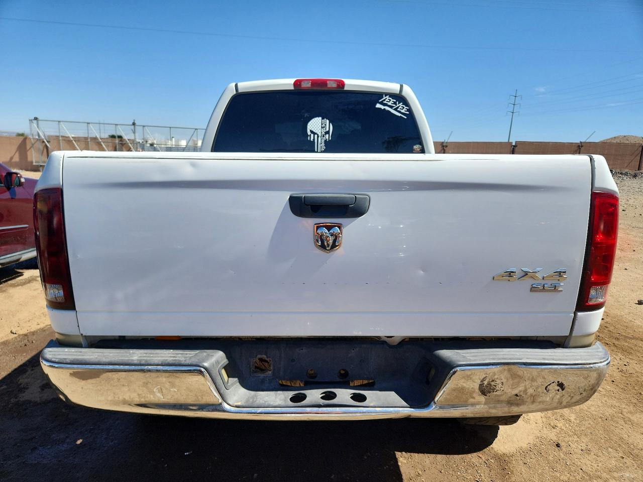 2006 Dodge Ram 1500 White vin: 3D7KS19DX6G226376