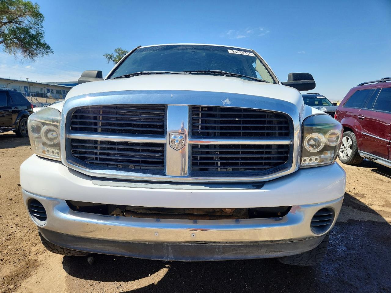 2006 Dodge Ram 1500 White vin: 3D7KS19DX6G226376