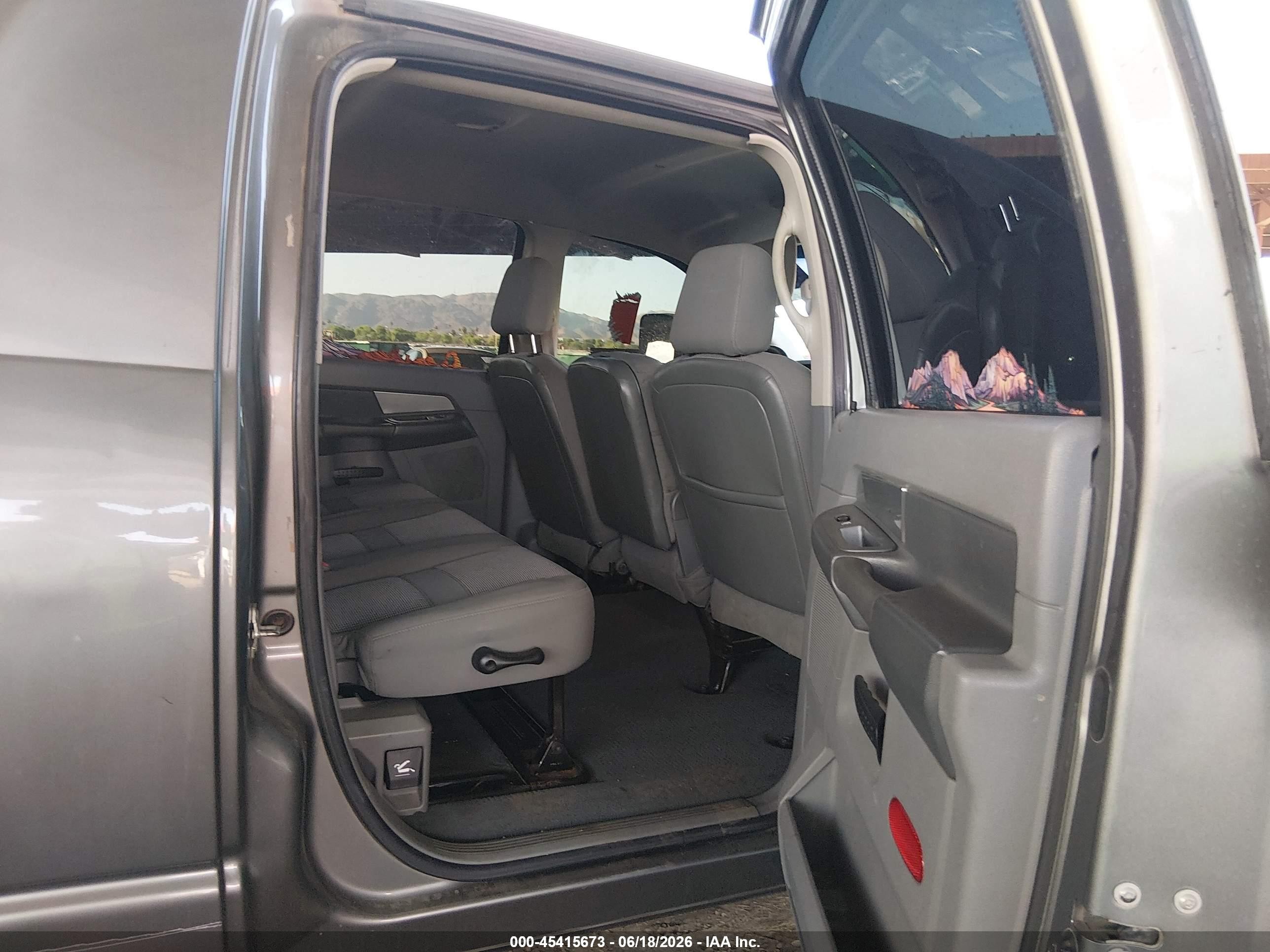 2008 Dodge Ram 1500 Sxt/slt Gray vin: 3D7KS19DX8G223769