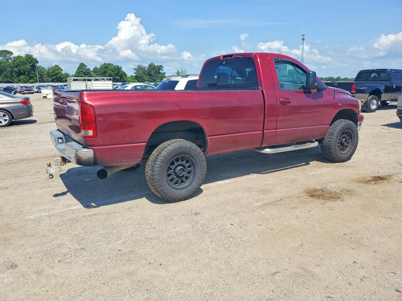 2006 Dodge Ram 2500 St Burgundy vin: 3D7KS26C46G170971