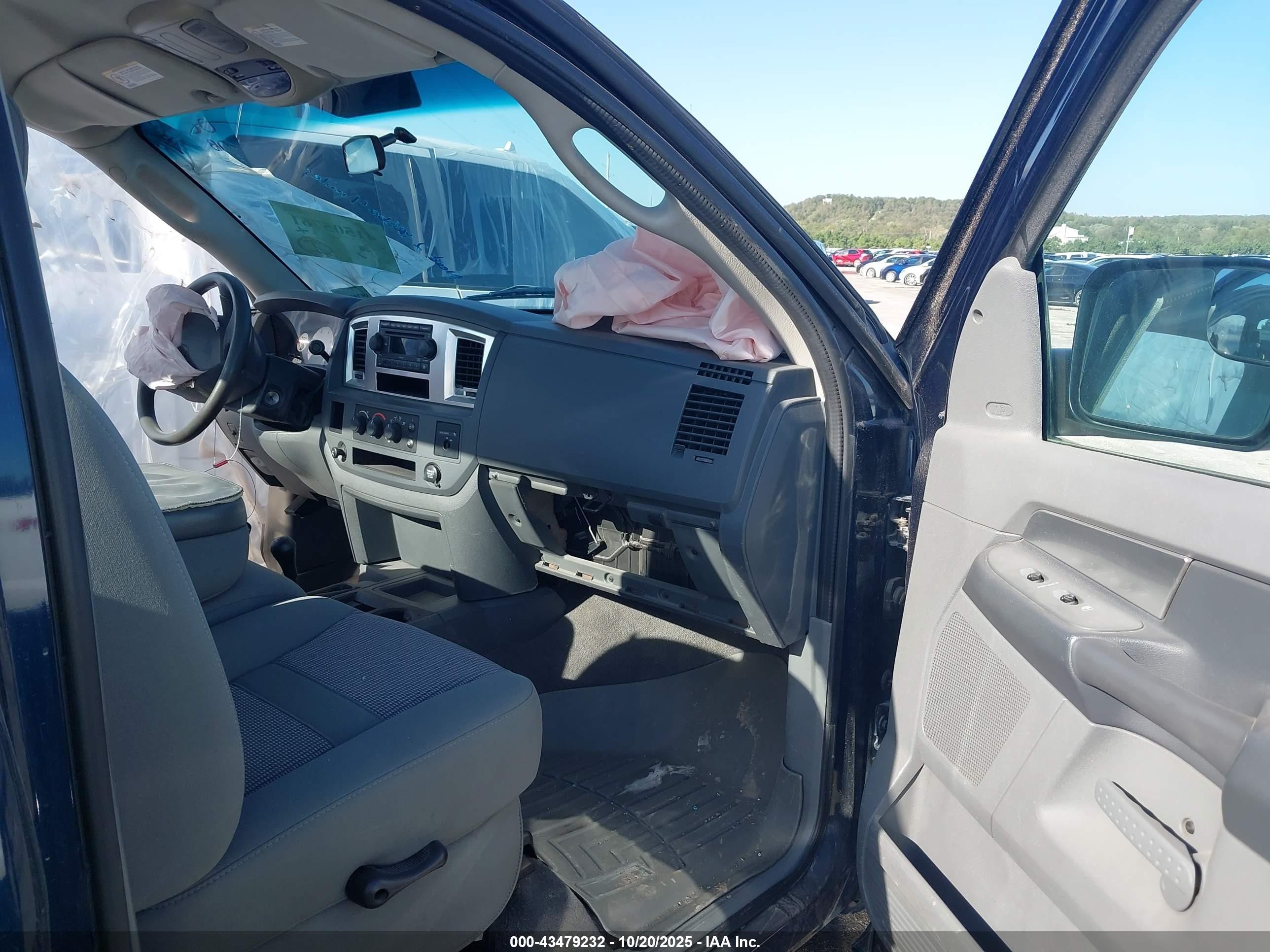 2007 Dodge Ram 2500 Slt/trx4 Off Road/sport/power Wagon Dark Blue vin: 3D7KS26C67G729485