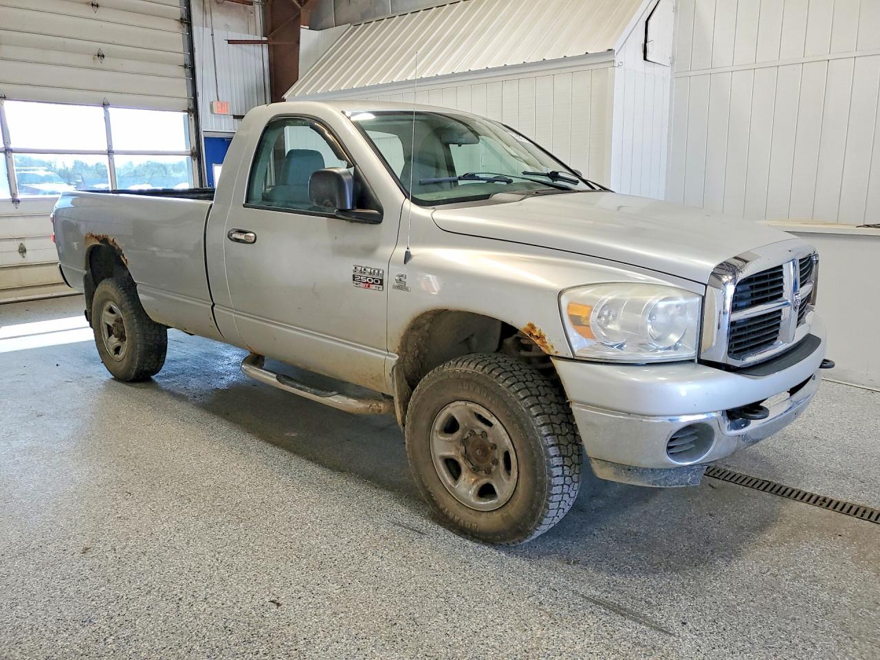 2007 Dodge Ram 2500 St Silver vin: 3D7KS26CX7G715122