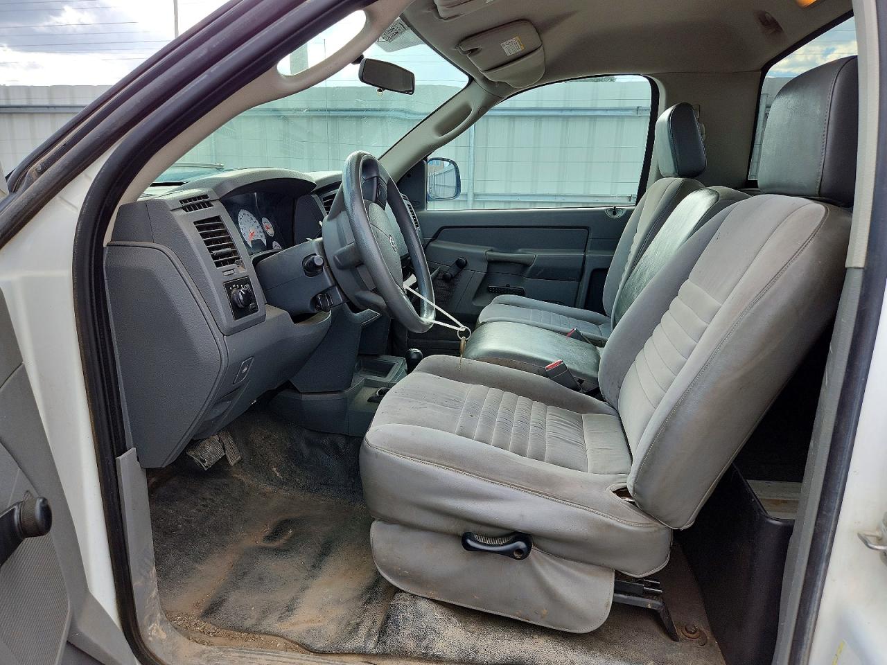 2008 Dodge Ram 2500 St/slt White vin: 3D7KS26D08G205193