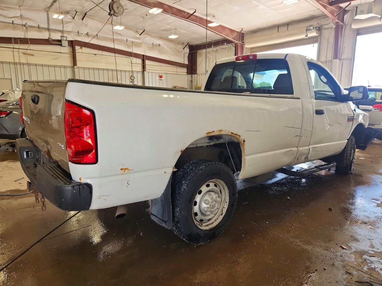 2009 Dodge Ram 2500 Белый vin: 3D7KS26TX9G514873