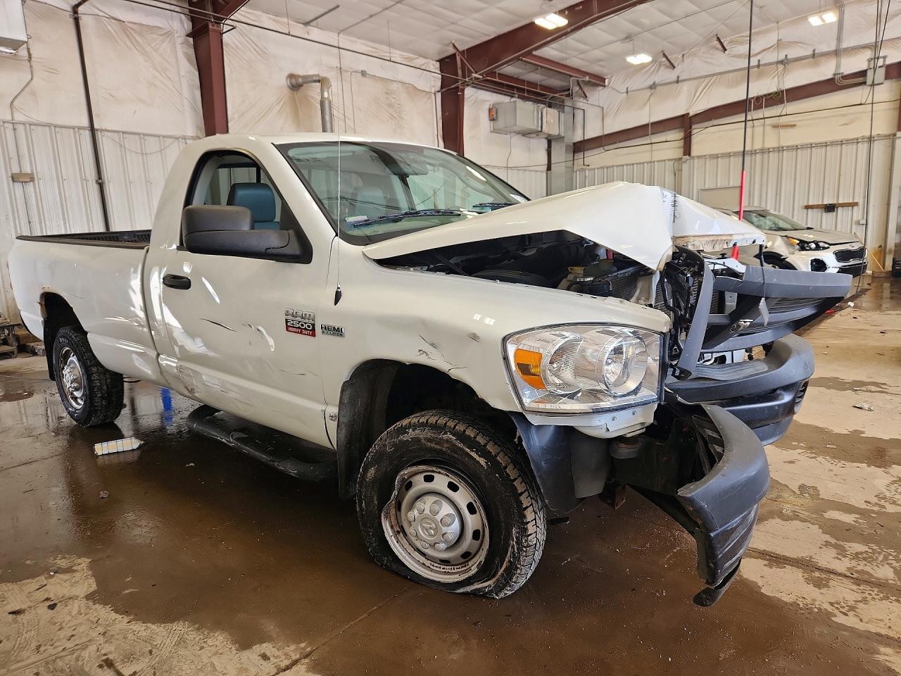 2009 Dodge Ram 2500 Белый vin: 3D7KS26TX9G514873